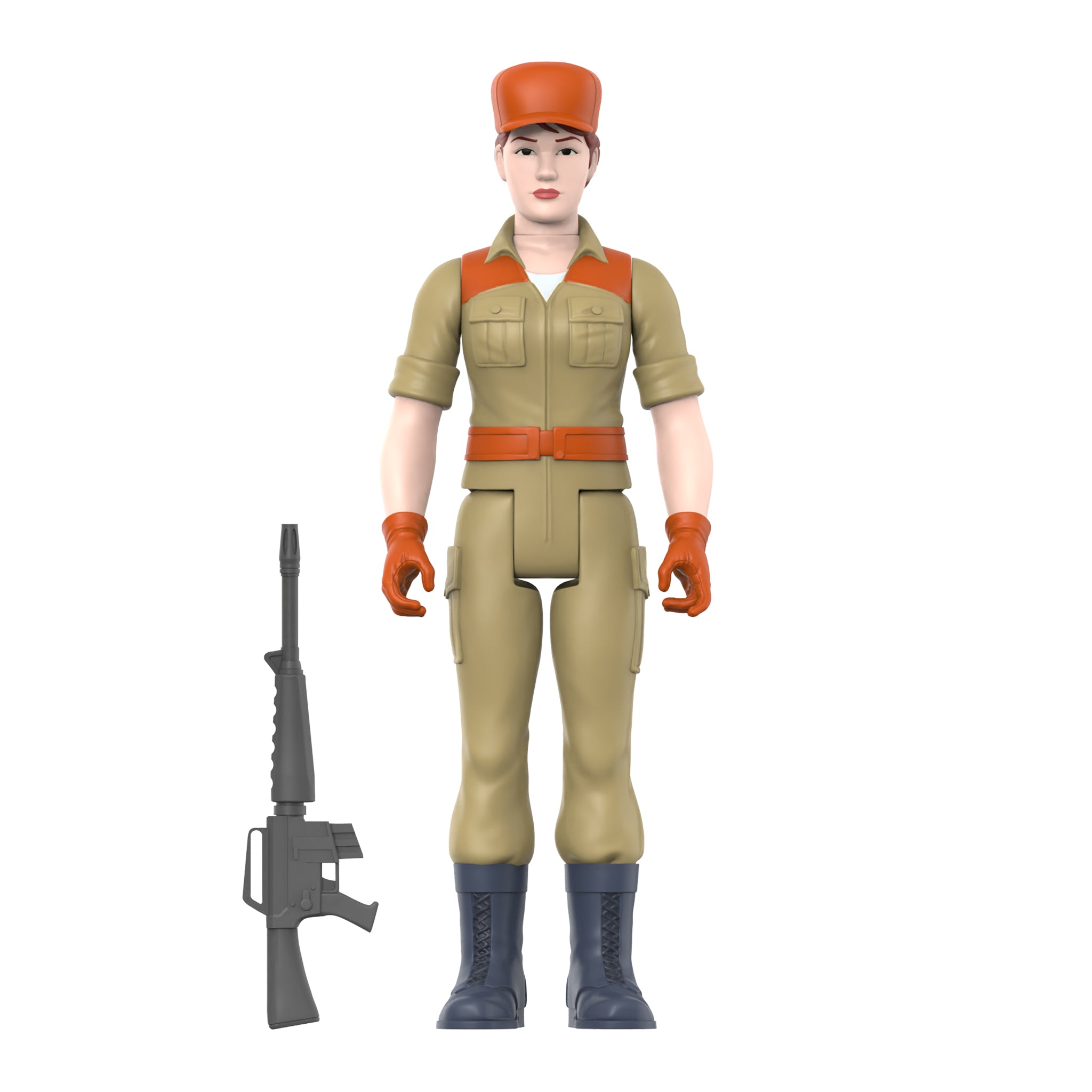 G.I. Joe ReAction Figures Wave 3 - Female Combat Engineer Ponytail Hair (Pink)