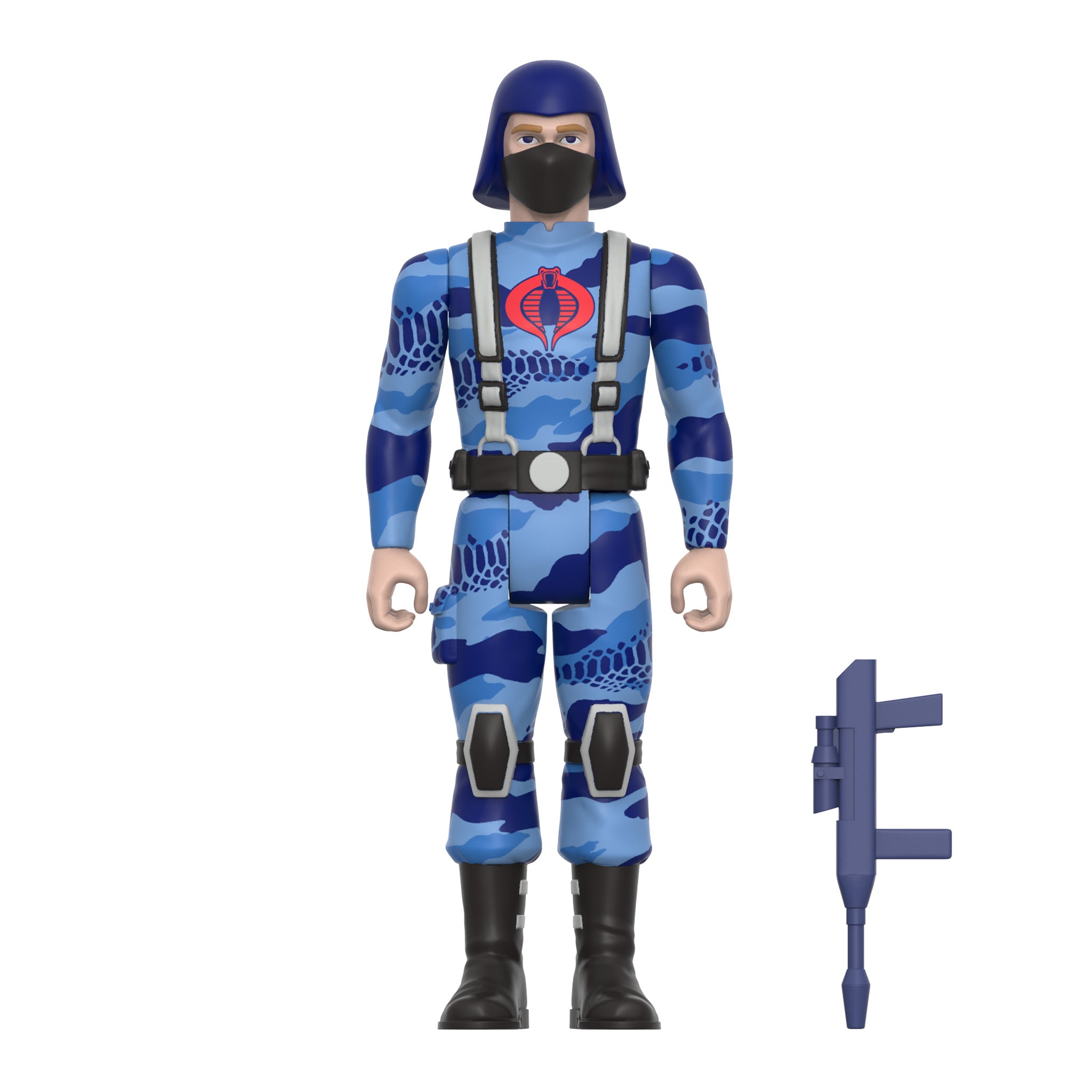 G.I. Joe ReAction Figures Wave 5 - Cobra Camo Soldier Laser Rifle V1 (Pink)