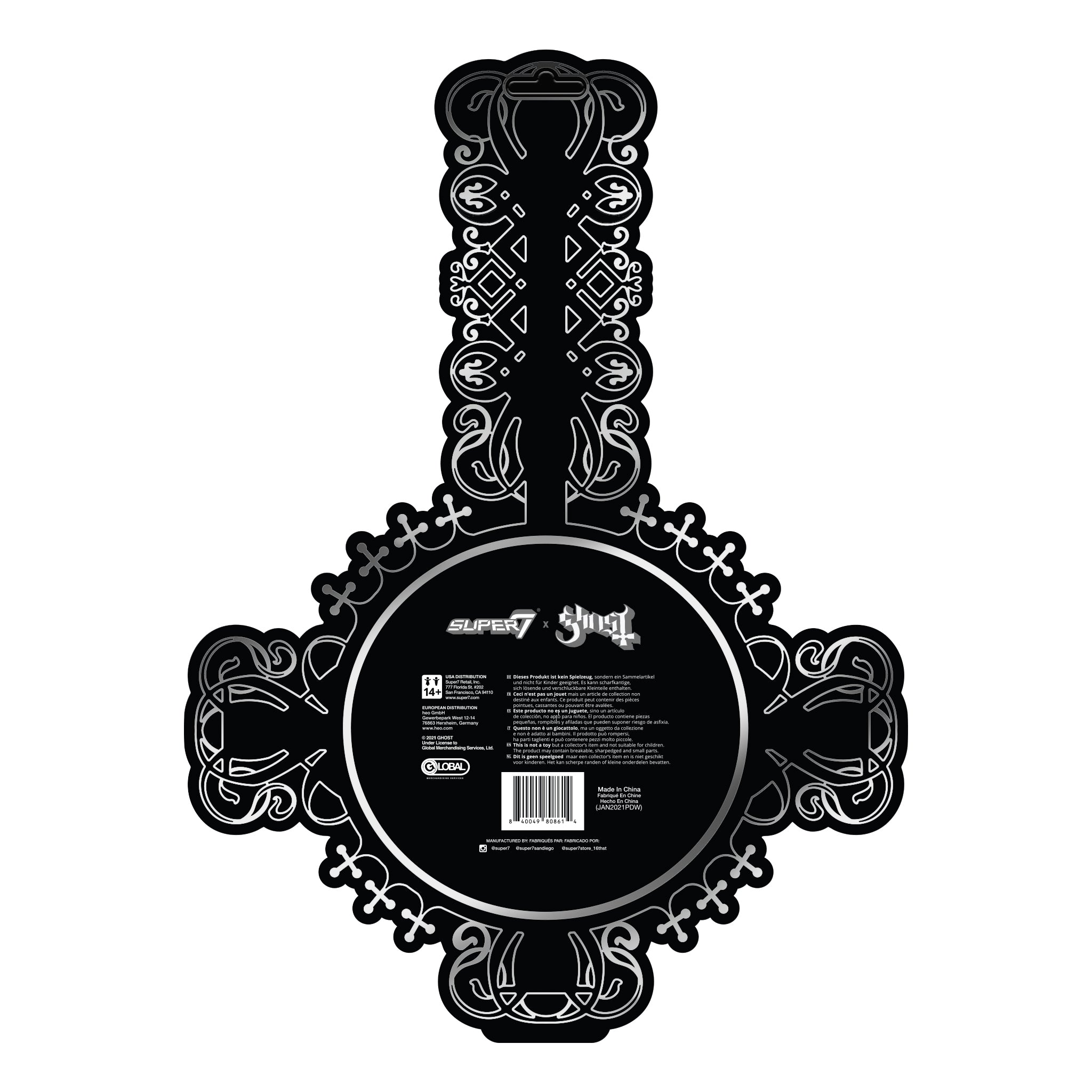 Ghost ReAction Figure - Papa Emeritus II (Live Guise)