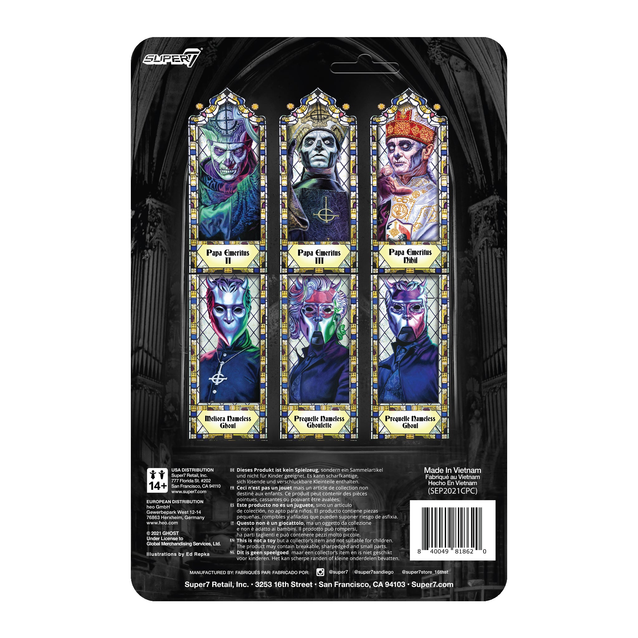 Ghost ReAction Figure Wave 2 - Prequelle Nameless Ghoul (Guitars)