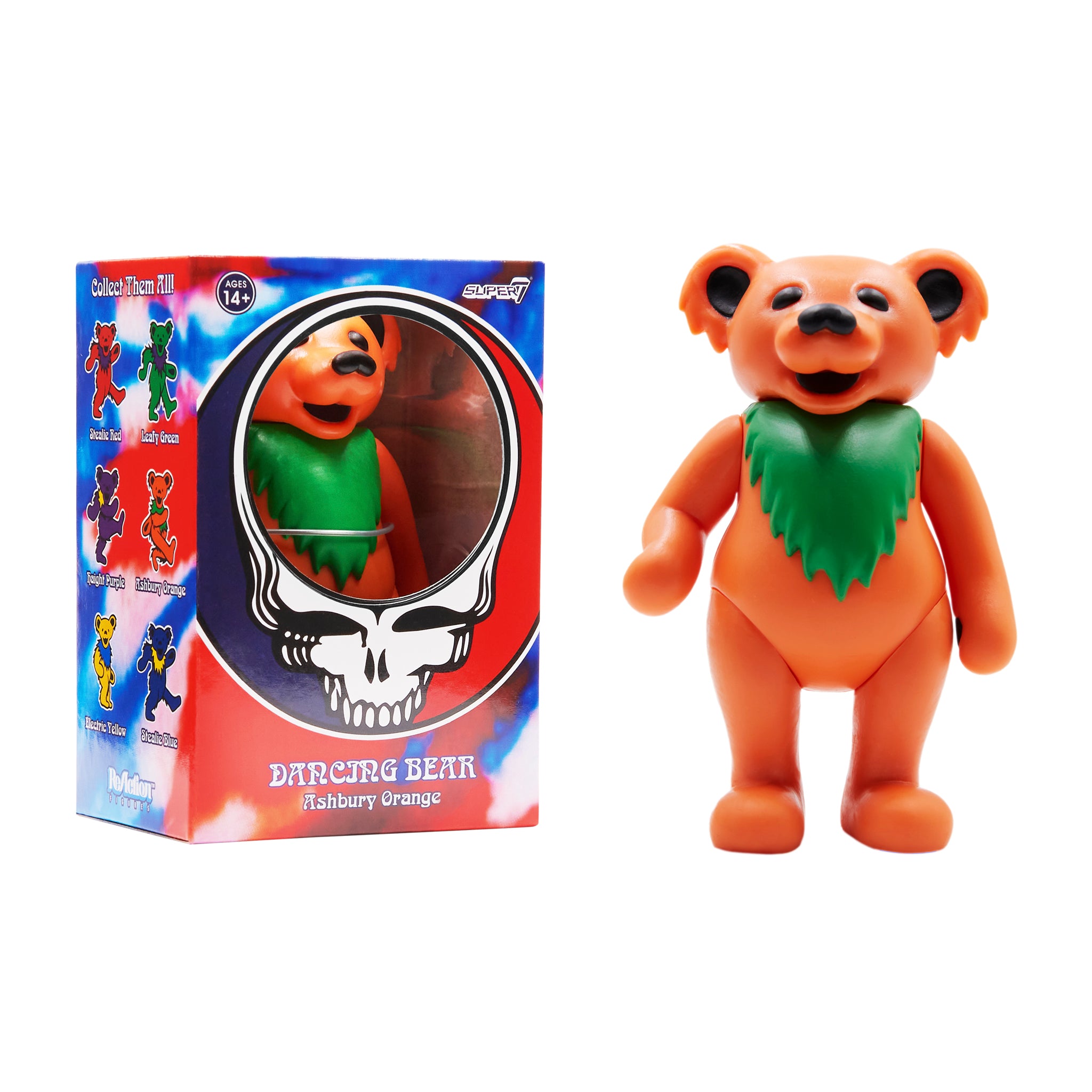 Grateful Dead Reaction Figure - Dancing Bears Box Flat (6 Figures)