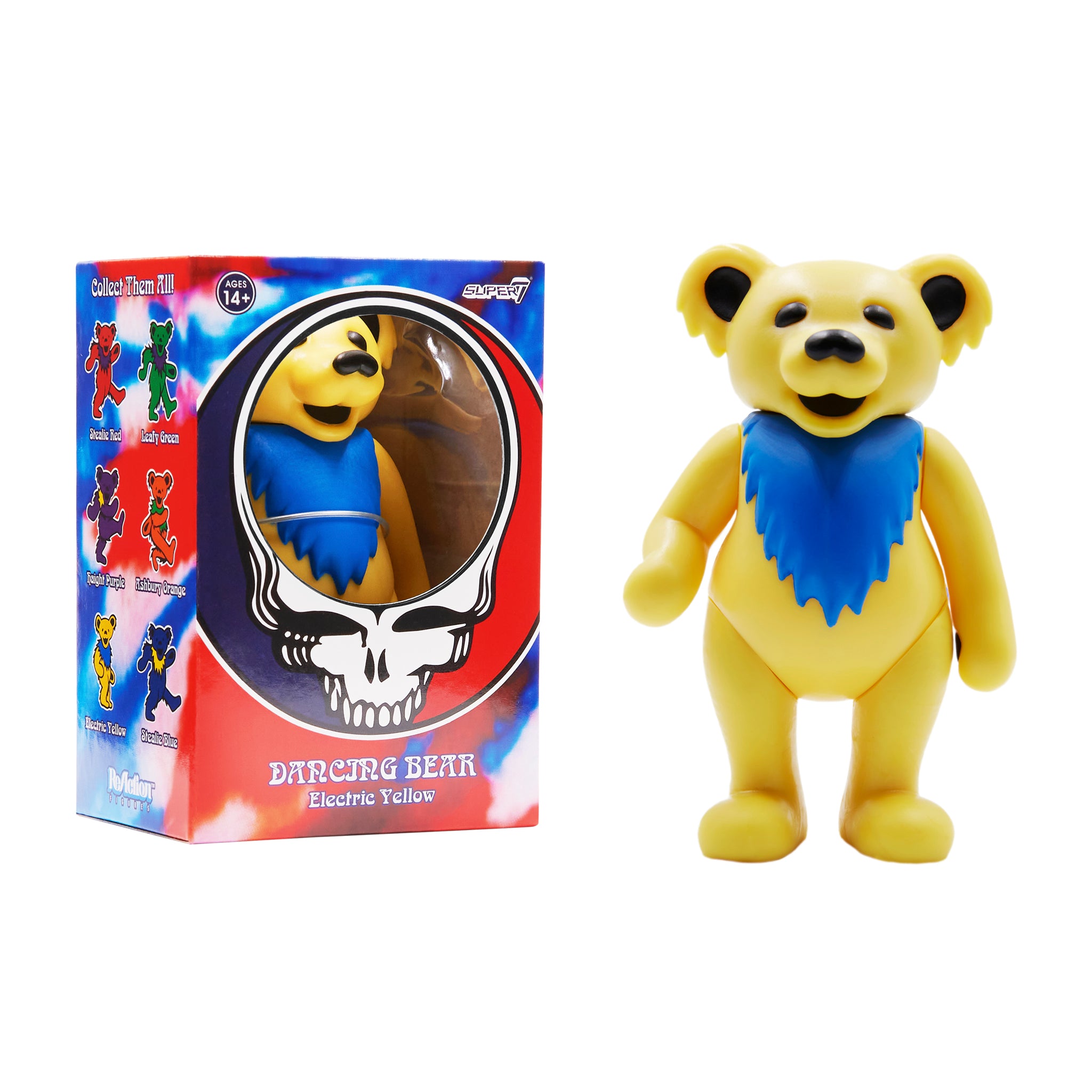 Grateful Dead Reaction Figure - Dancing Bears Box Flat (6 Figures)