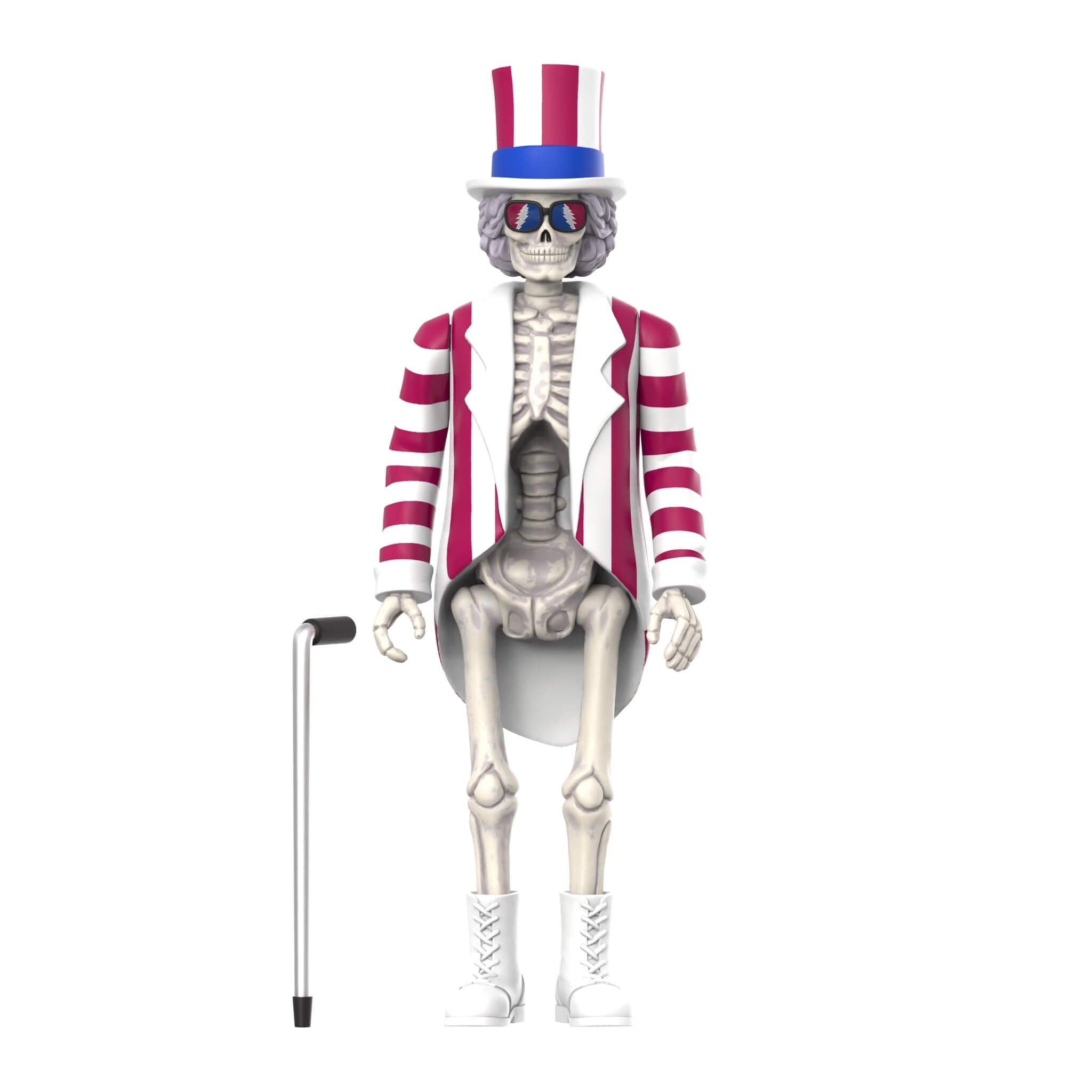 Grateful Dead ReAction Figure Wave 3 - Uncle Sam Skeleton