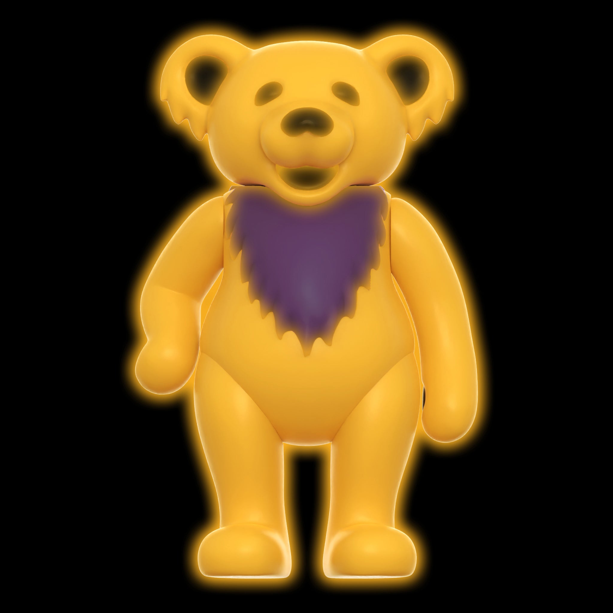 Grateful Dead ReAction Figure - Dancing Bear Glow (Ashbury Orange)