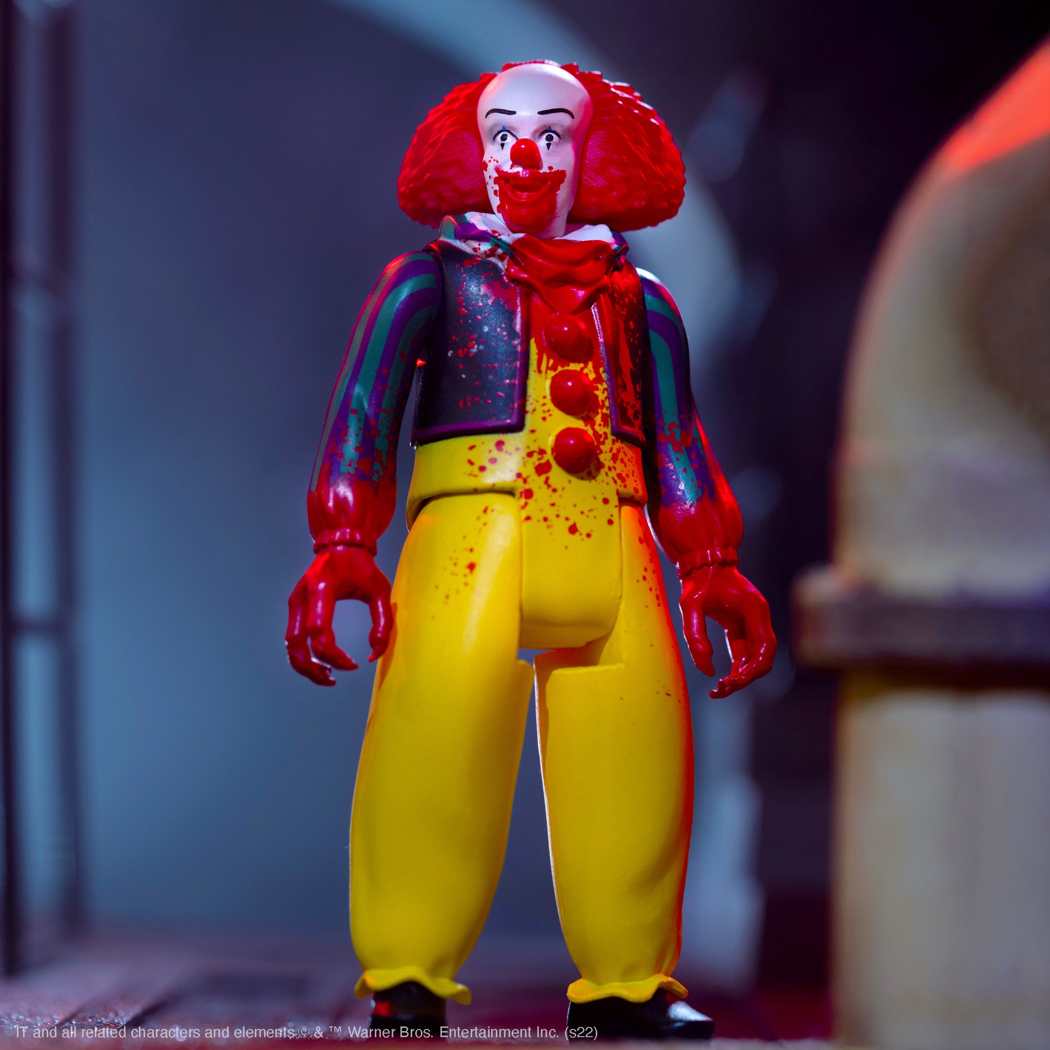 IT ReAction Figure - Pennywise Monster (Blood Splatter)