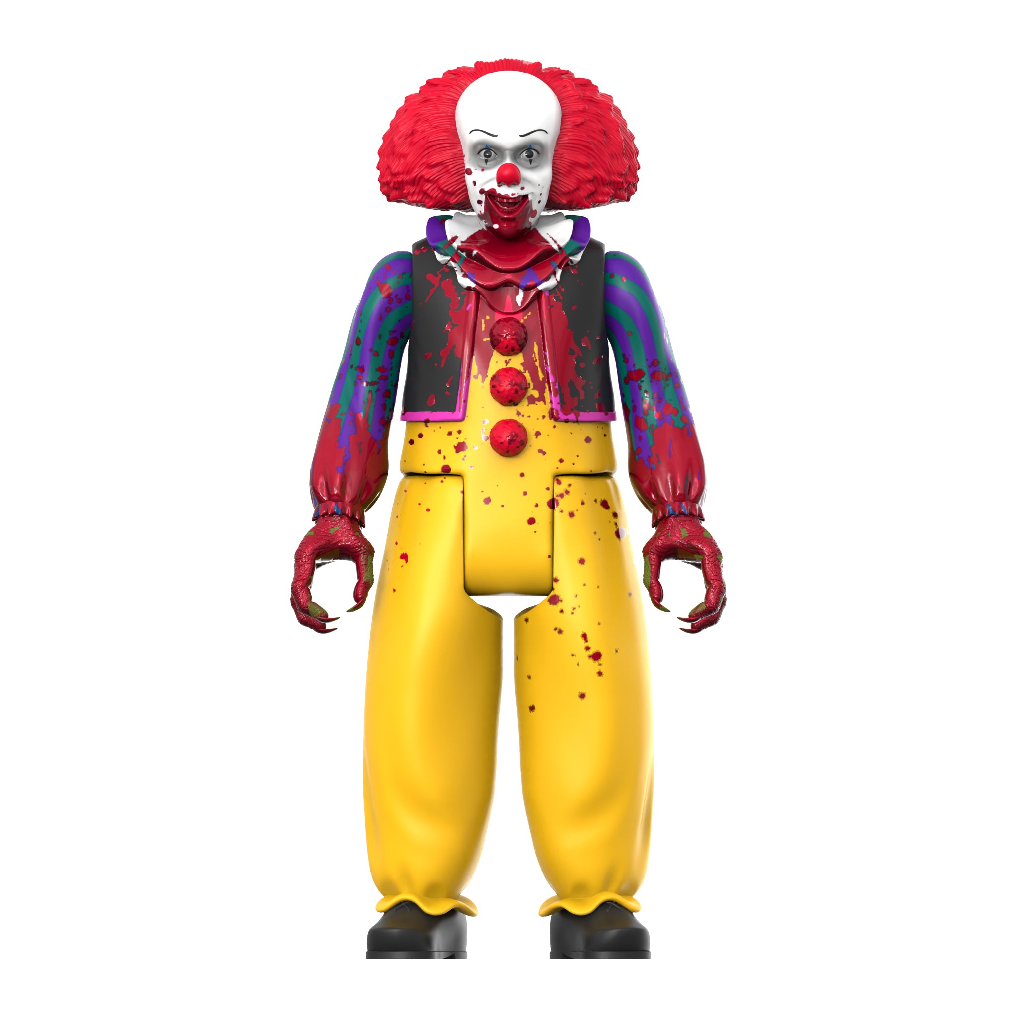 IT ReAction Figure - Pennywise Monster (Blood Splatter)