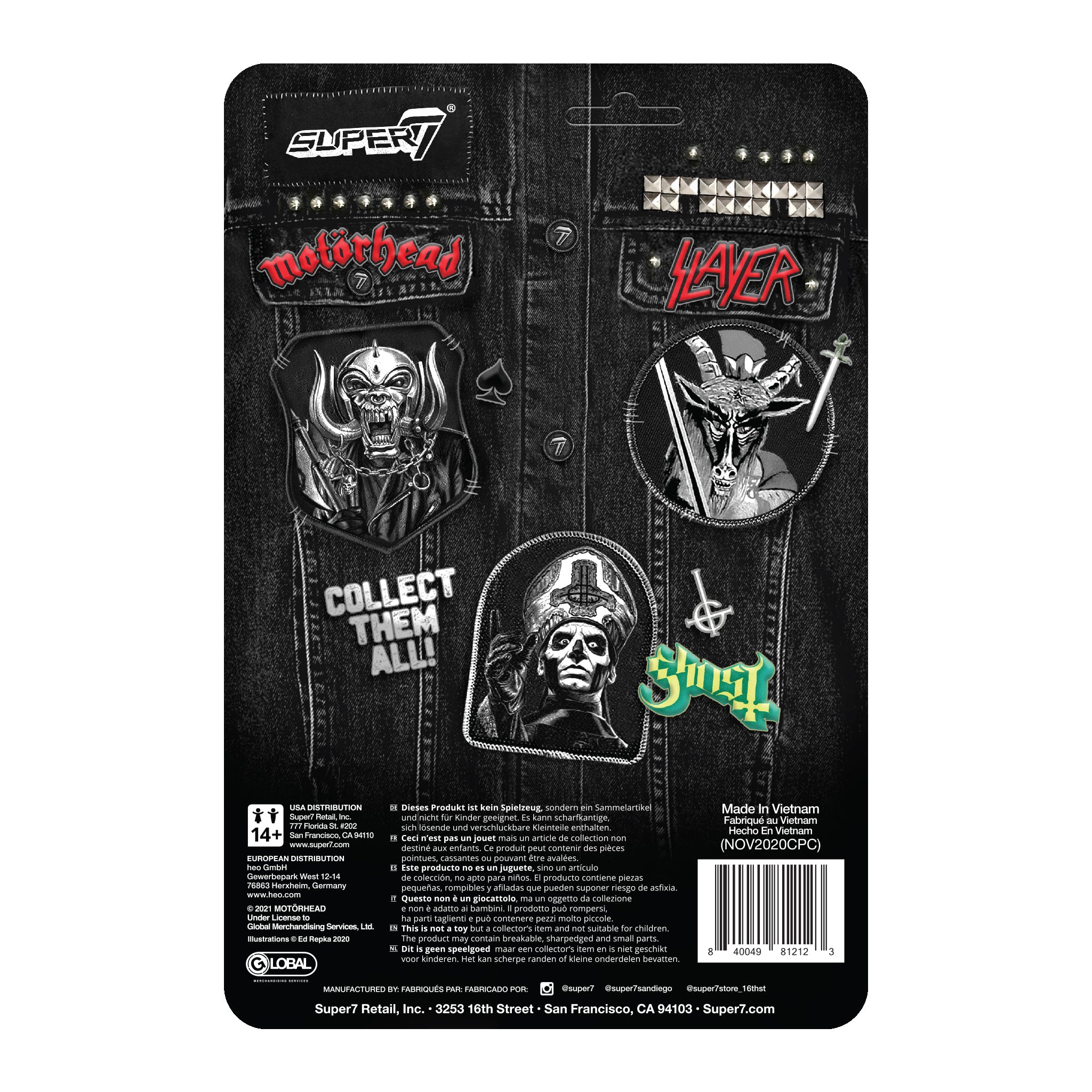 Motorhead ReAction Figure - Warpig (Japanese Chrome)