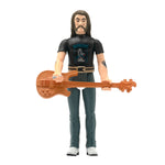 Lemmy ReAction figure in black Motorhead shirt holding a brown guitar
