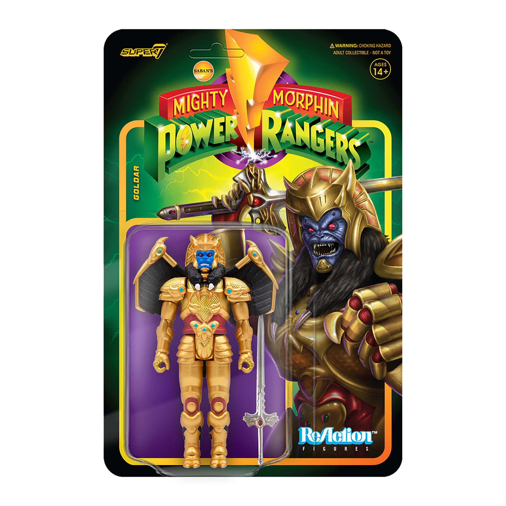 Mighty Morphin Power Rangers ReAction Figure Wave 2 - Goldar