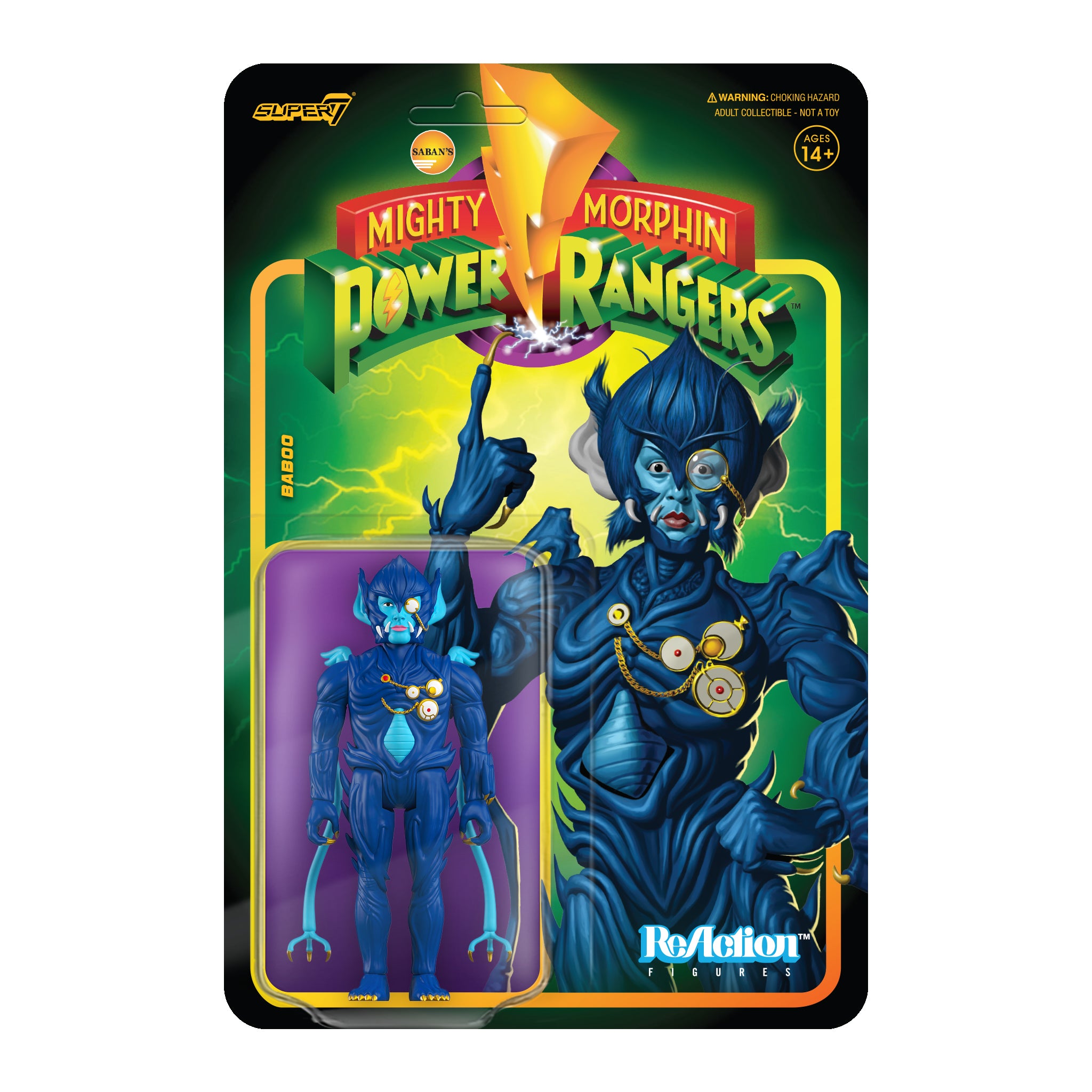 Mighty Morphin Power Rangers ReAction Figure Wave 3 - Baboo