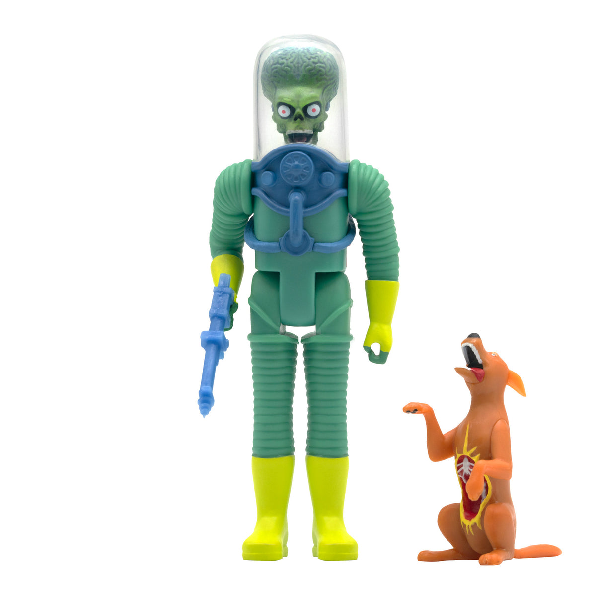 Mars Attacks ReAction Figure Destroying A Dog Super7