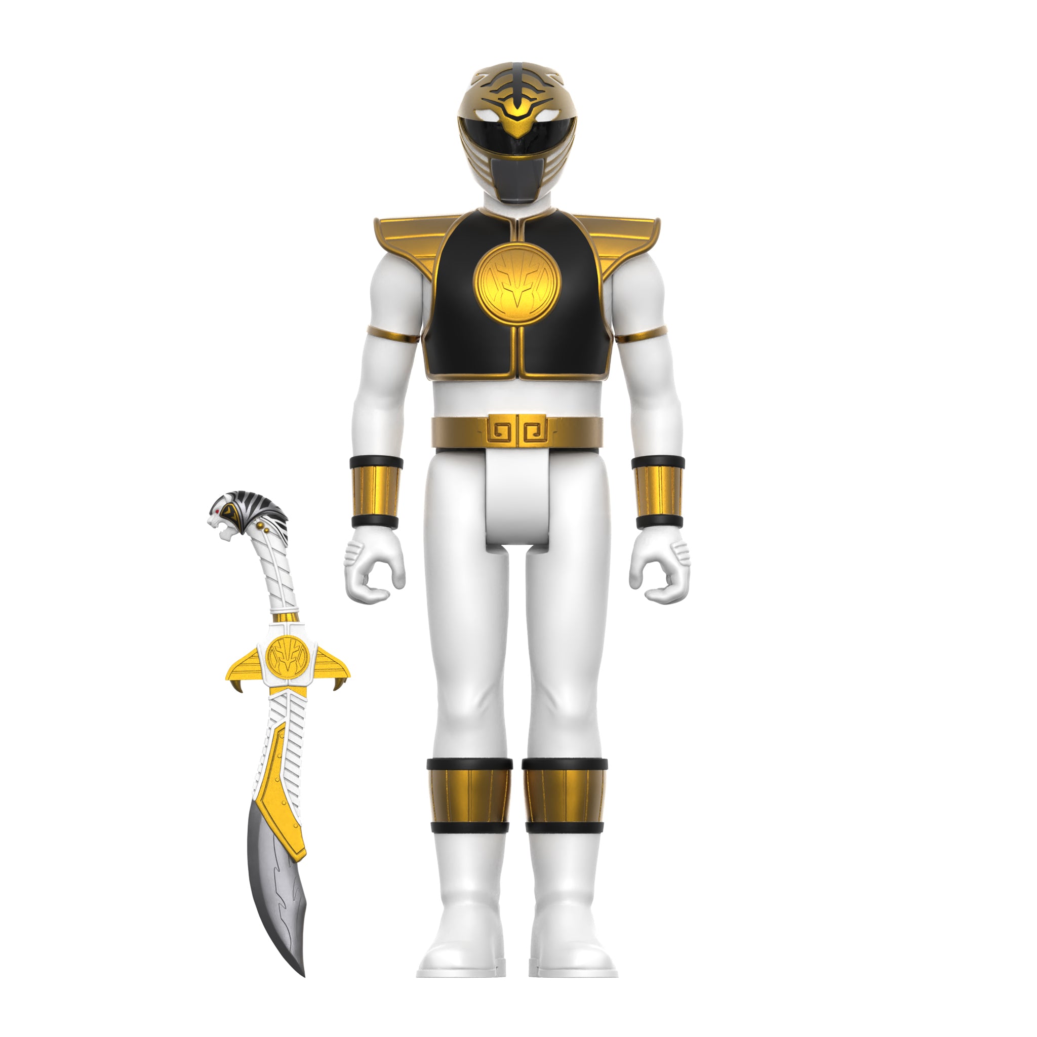 Mighty Morphin Power Rangers ReAction Figure Wave 4 - White Ranger