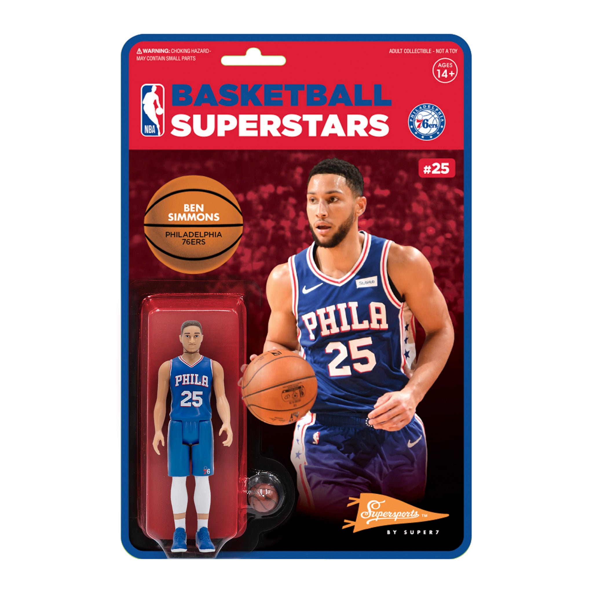 NBA Supersports Figure - Ben Simmons (76ers)