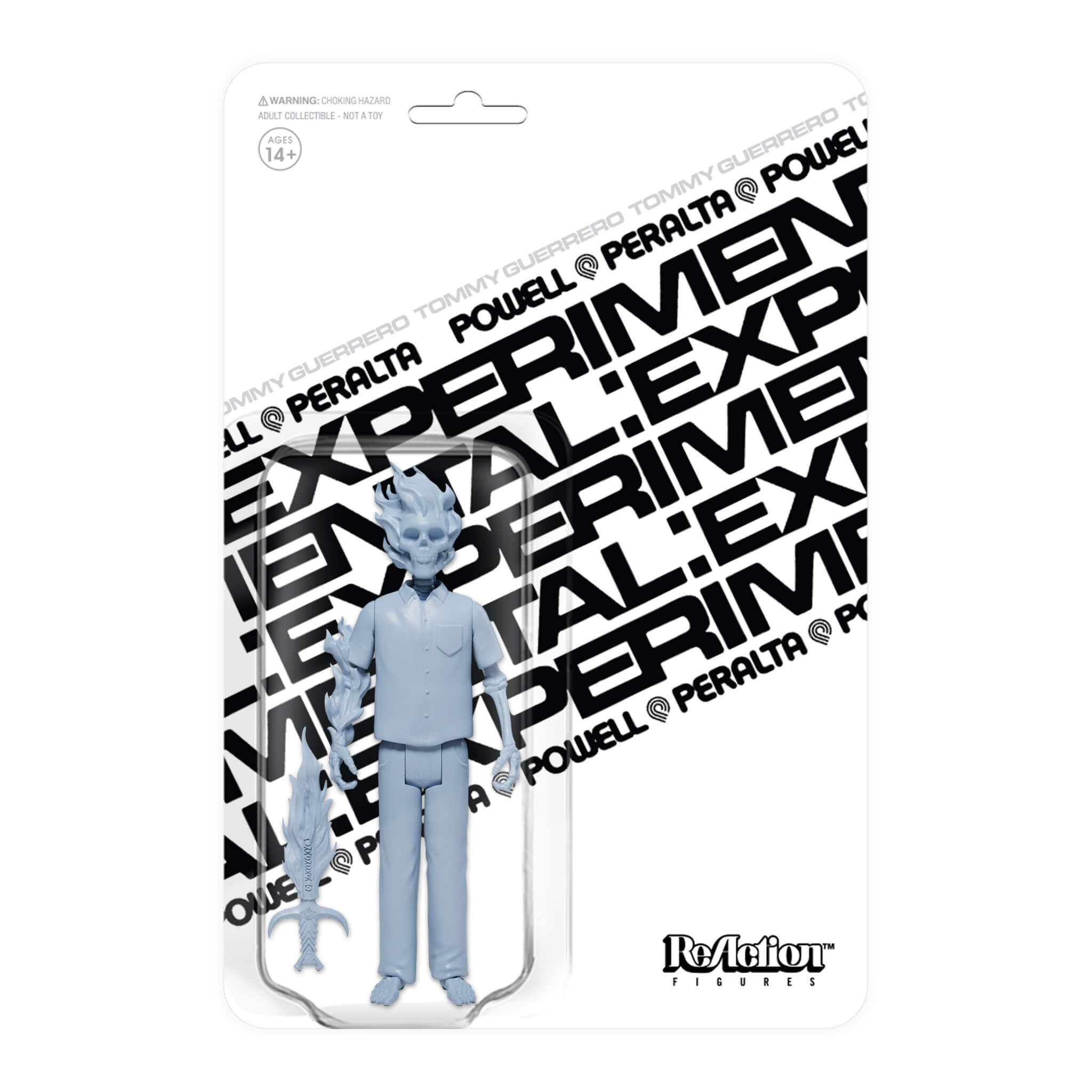 Powell-Peralta ReAction Figures Wave 1A - Tommy Guerrero V8 Dagger (Unpainted)