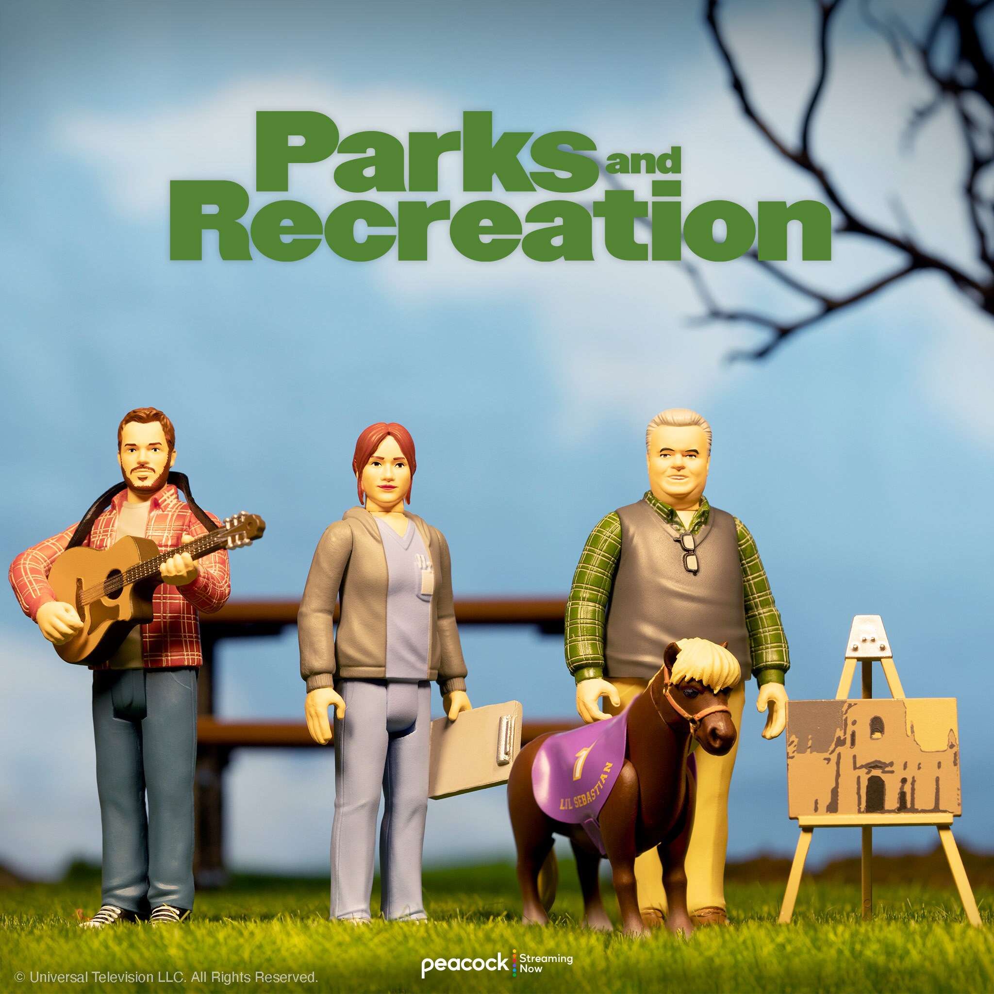 Parks and Recreation ReAction Wave 2 - Set of 4