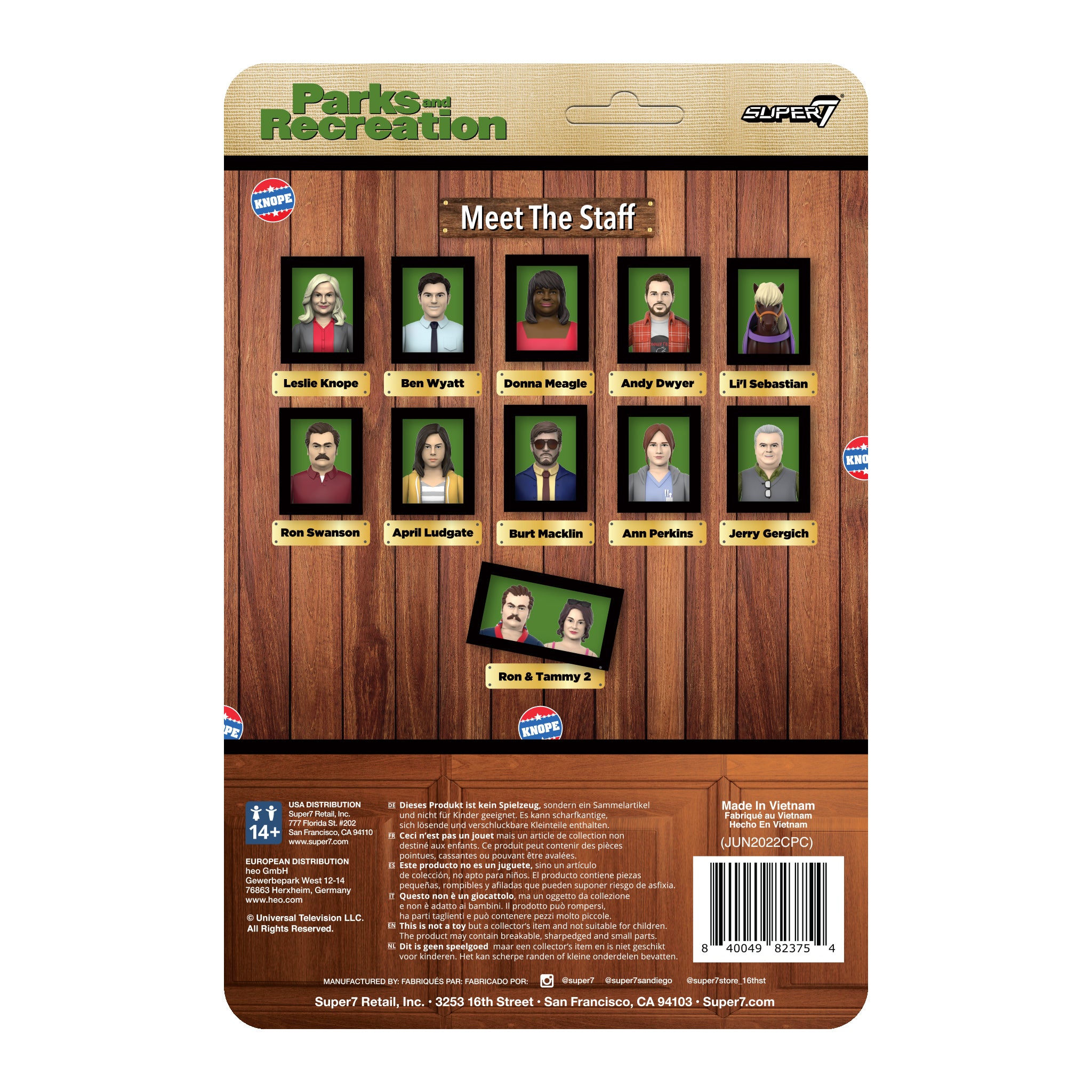 Parks and Recreation ReAction Figures Wave 2 - Nurse Ann Perkins