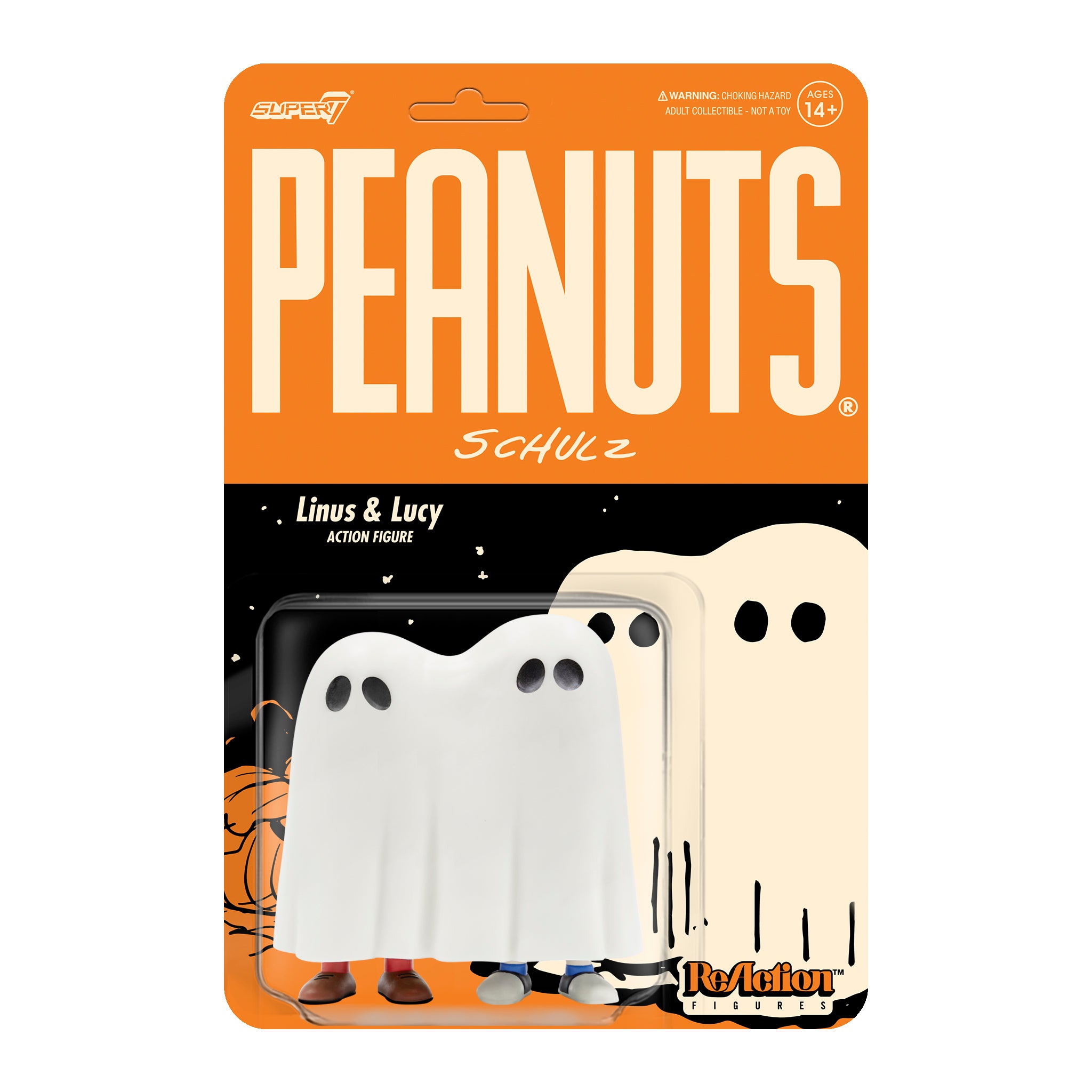 Peanuts ReAction Figure Wave 4 - Linus & Lucy Ghost
