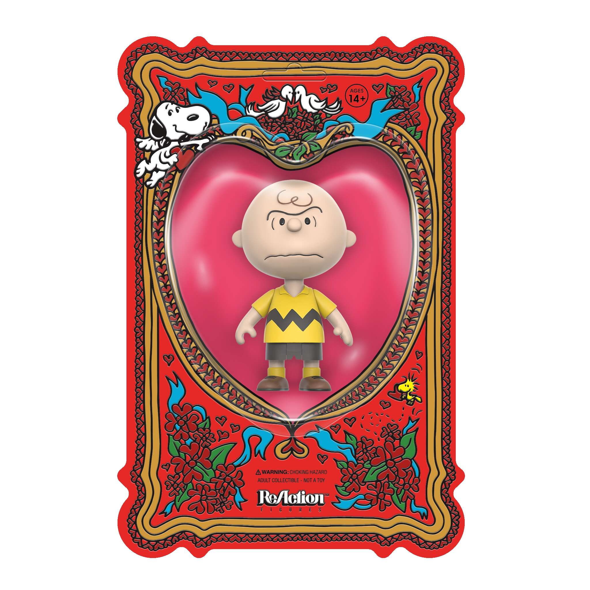 Peanuts ReAction Figures - I Hate Valentine's Day Charlie Brown