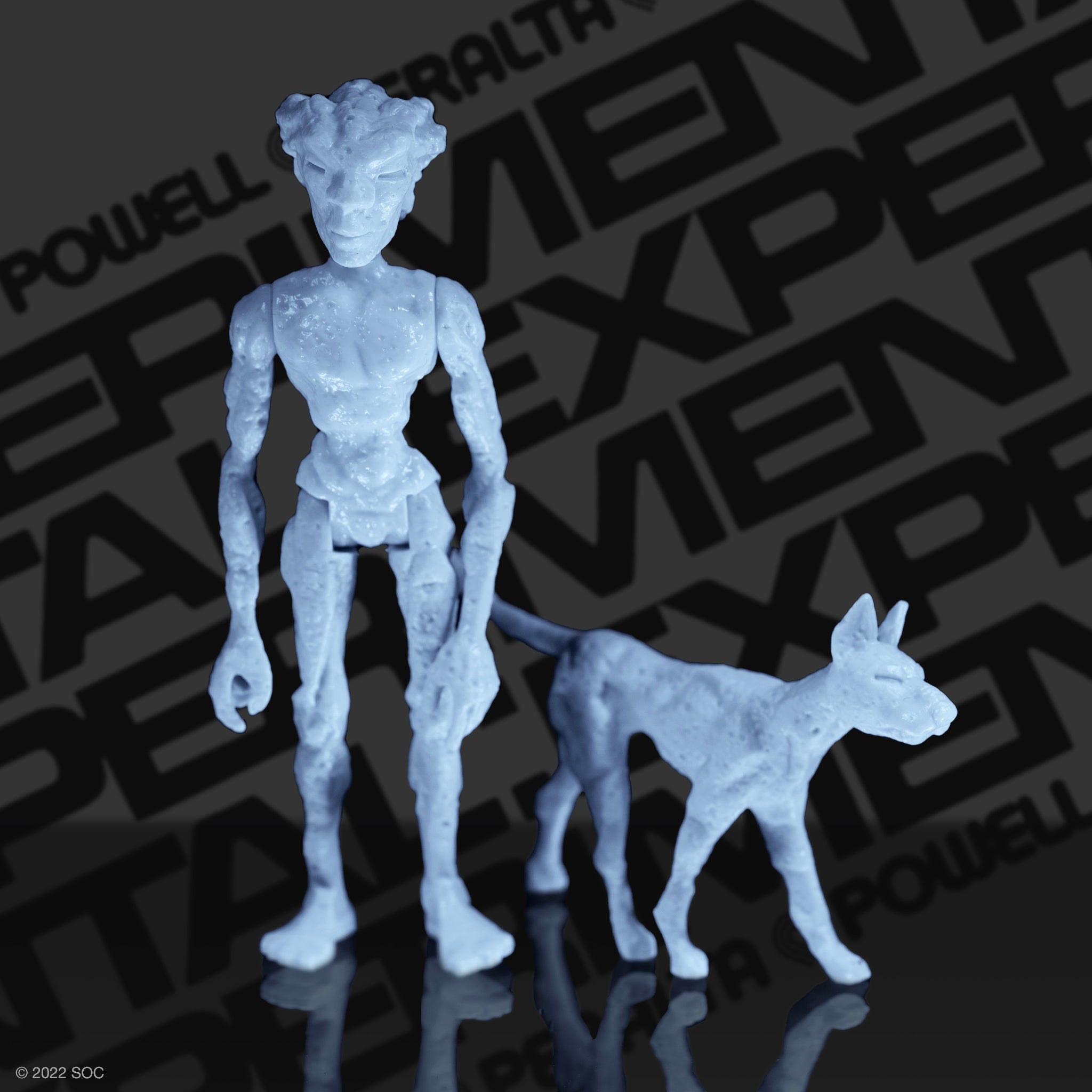 Powell-Peralta ReAction Figures Wave 1A - Lance Mountain (Unpainted)