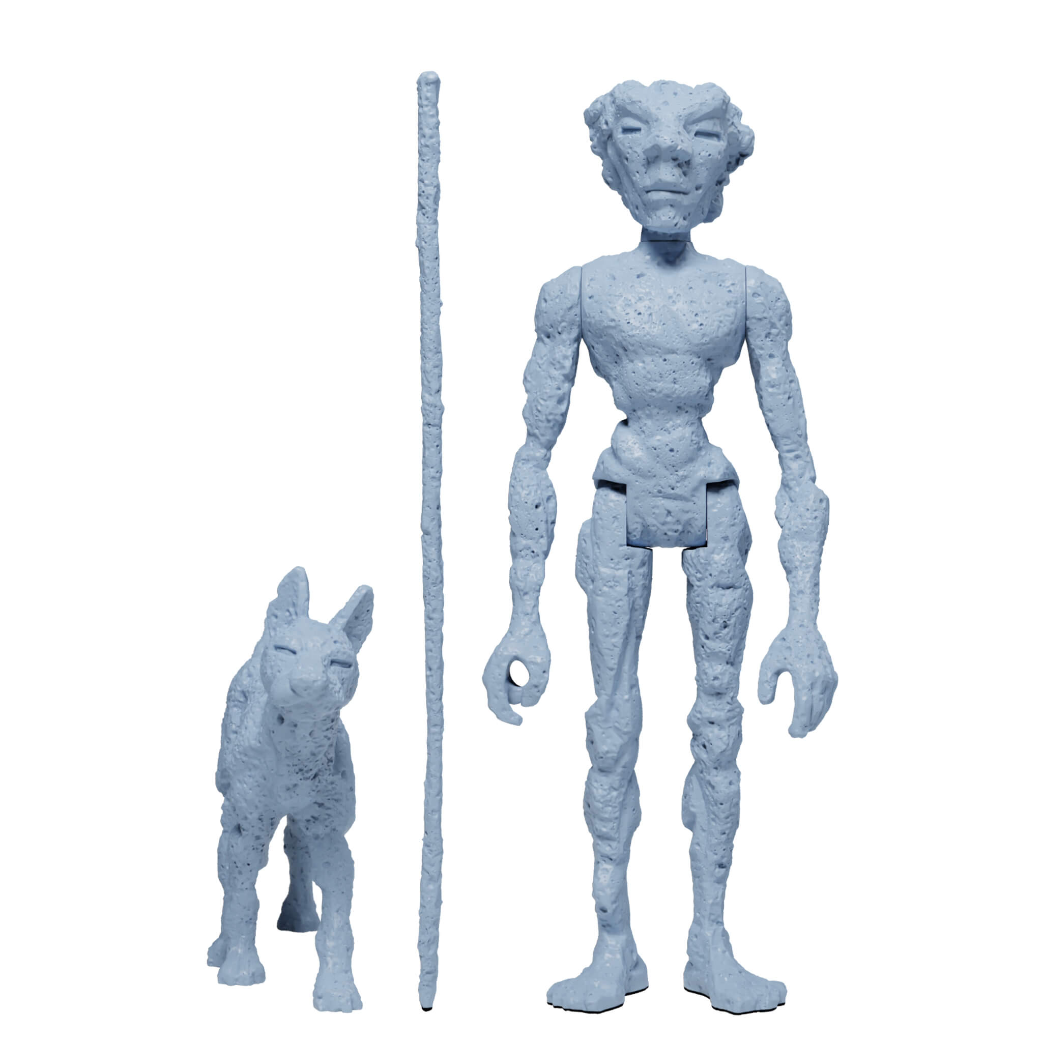 Powell-Peralta ReAction Figures Wave 1A - Lance Mountain (Unpainted)