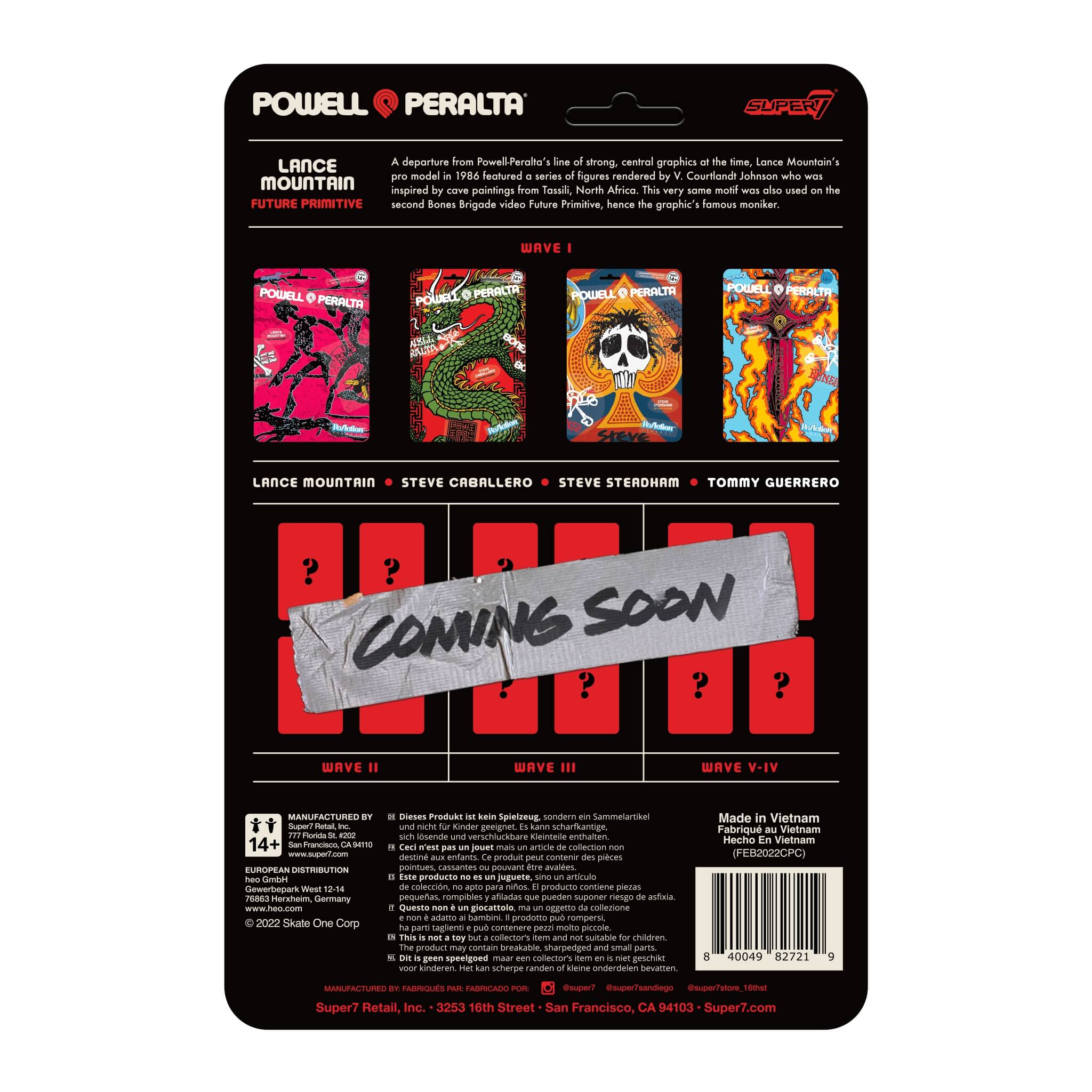 Powell-Peralta ReAction Figure Wave 1 - Lance Mountain