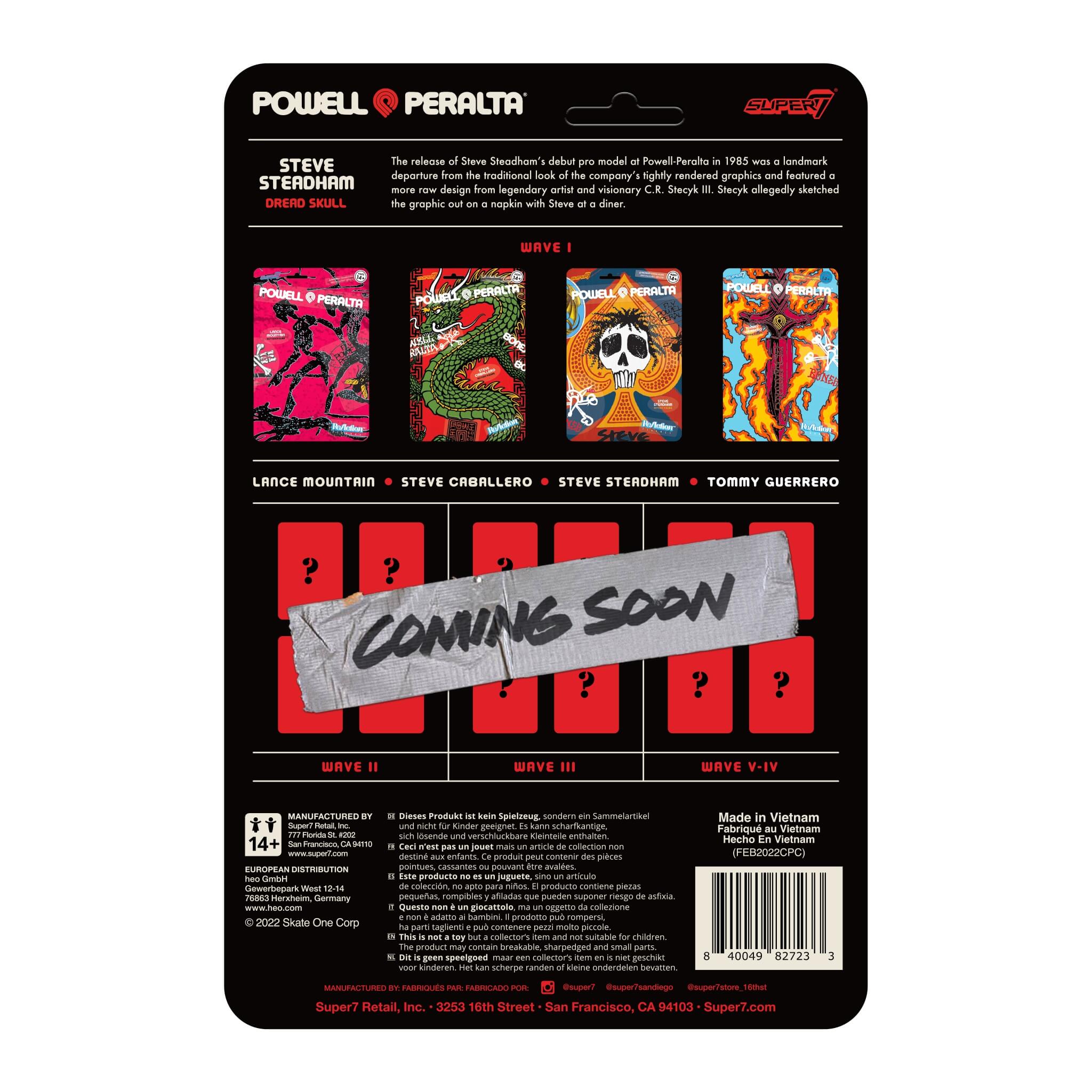 Powell-Peralta ReAction Figure Wave 1 - Steve Steadham