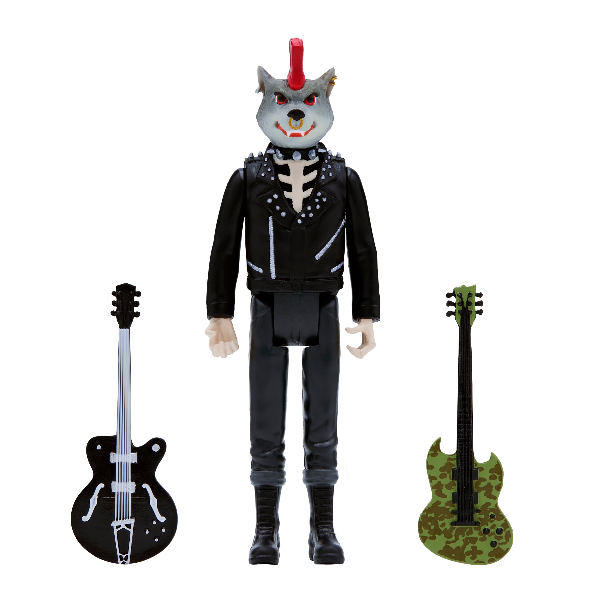Rancid ReAction Figure Wave 3 -Skeletim (Wolf Head)