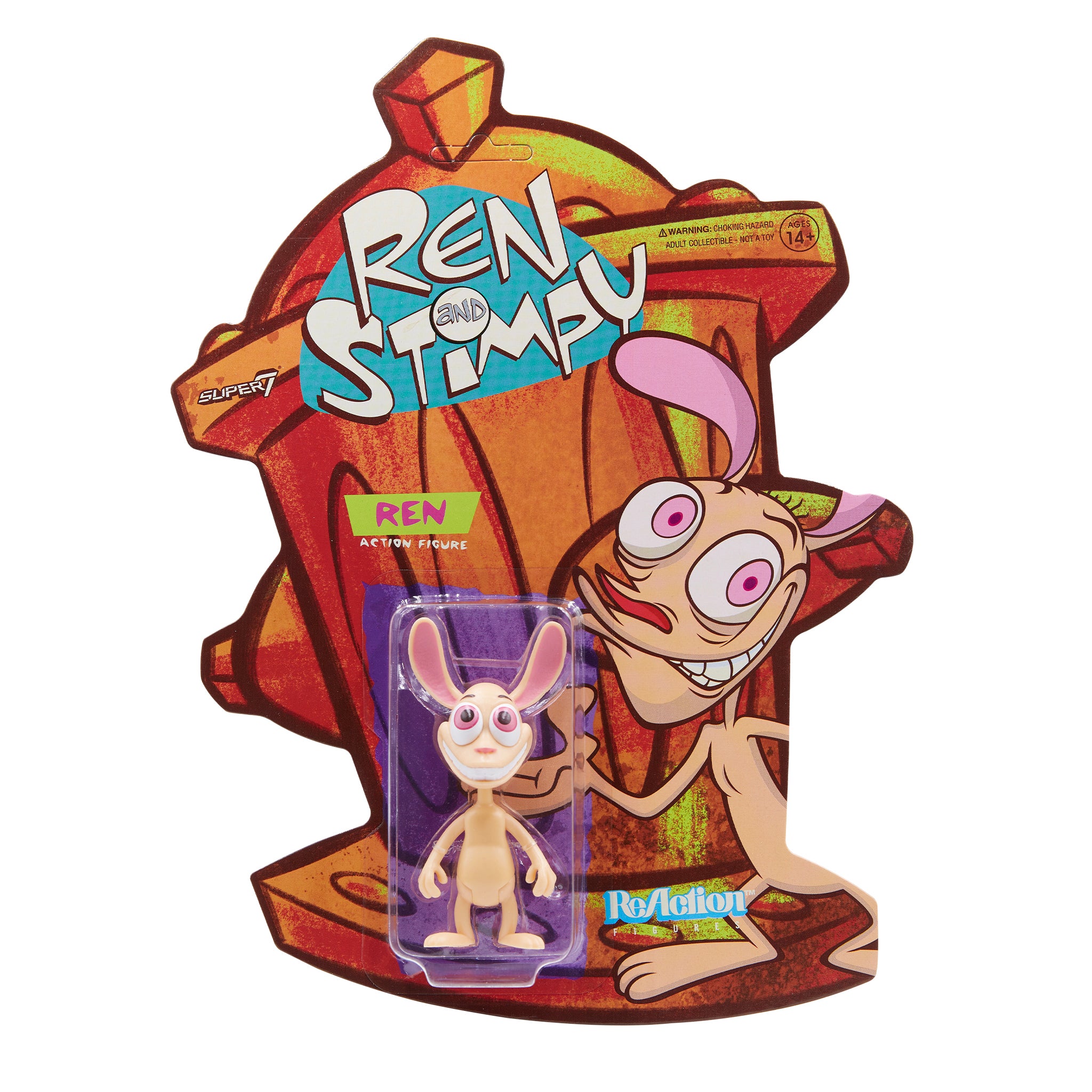 Ren & Stimpy ReAction Figure Wave 1 - Ren