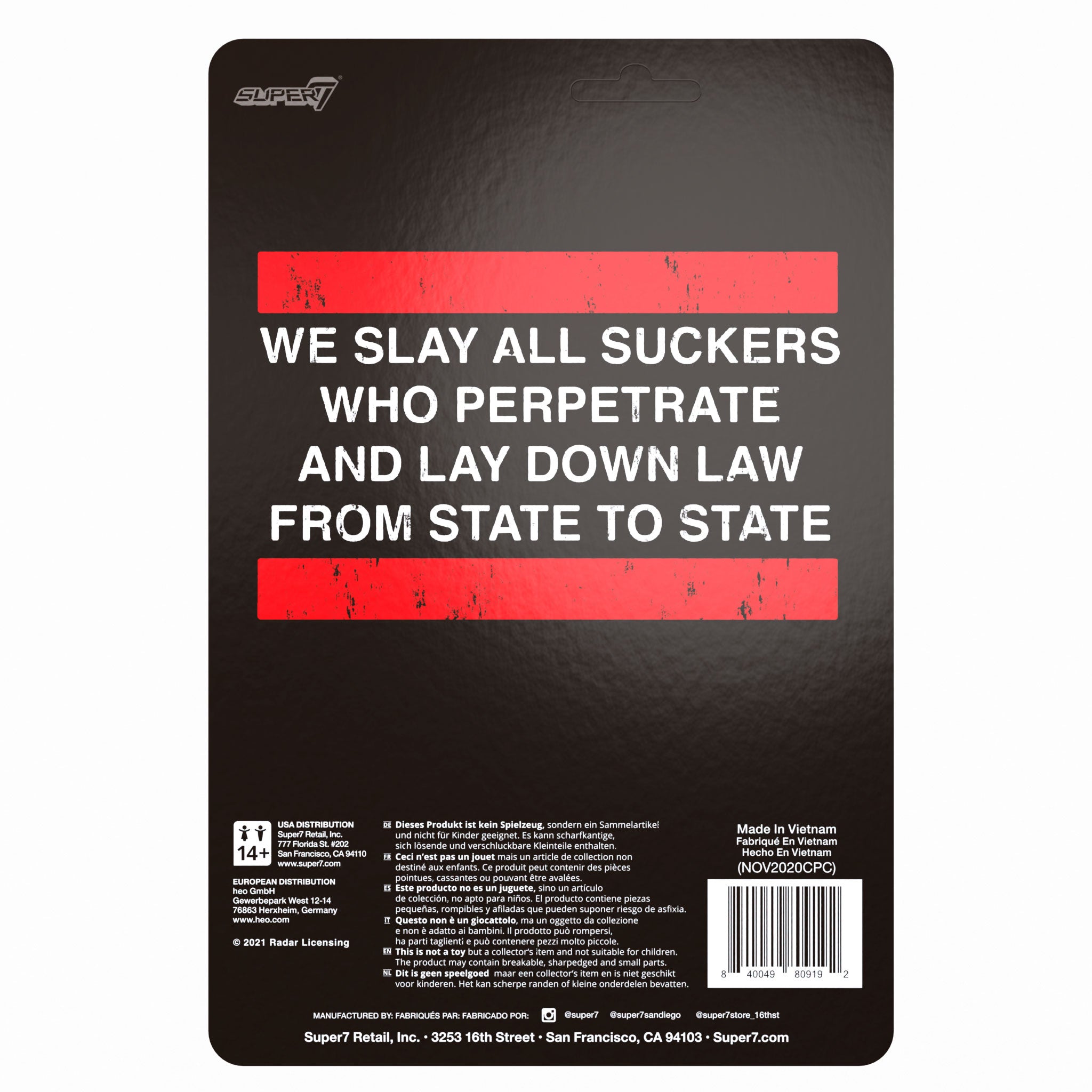 RUN DMC ReAction Figures - Darryl "DMC" McDaniels