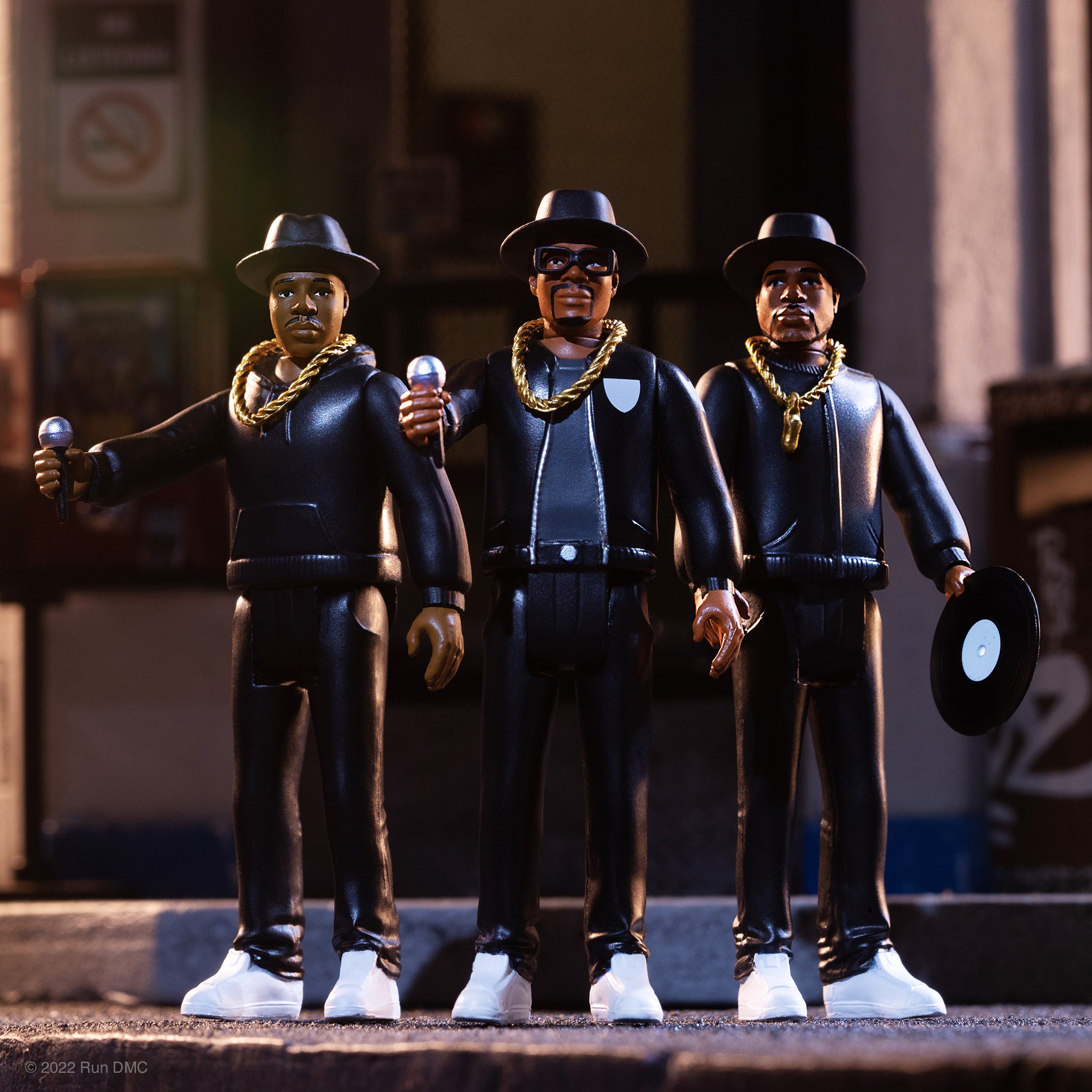 RUN DMC ReAction Figures - Set of 3 Figures