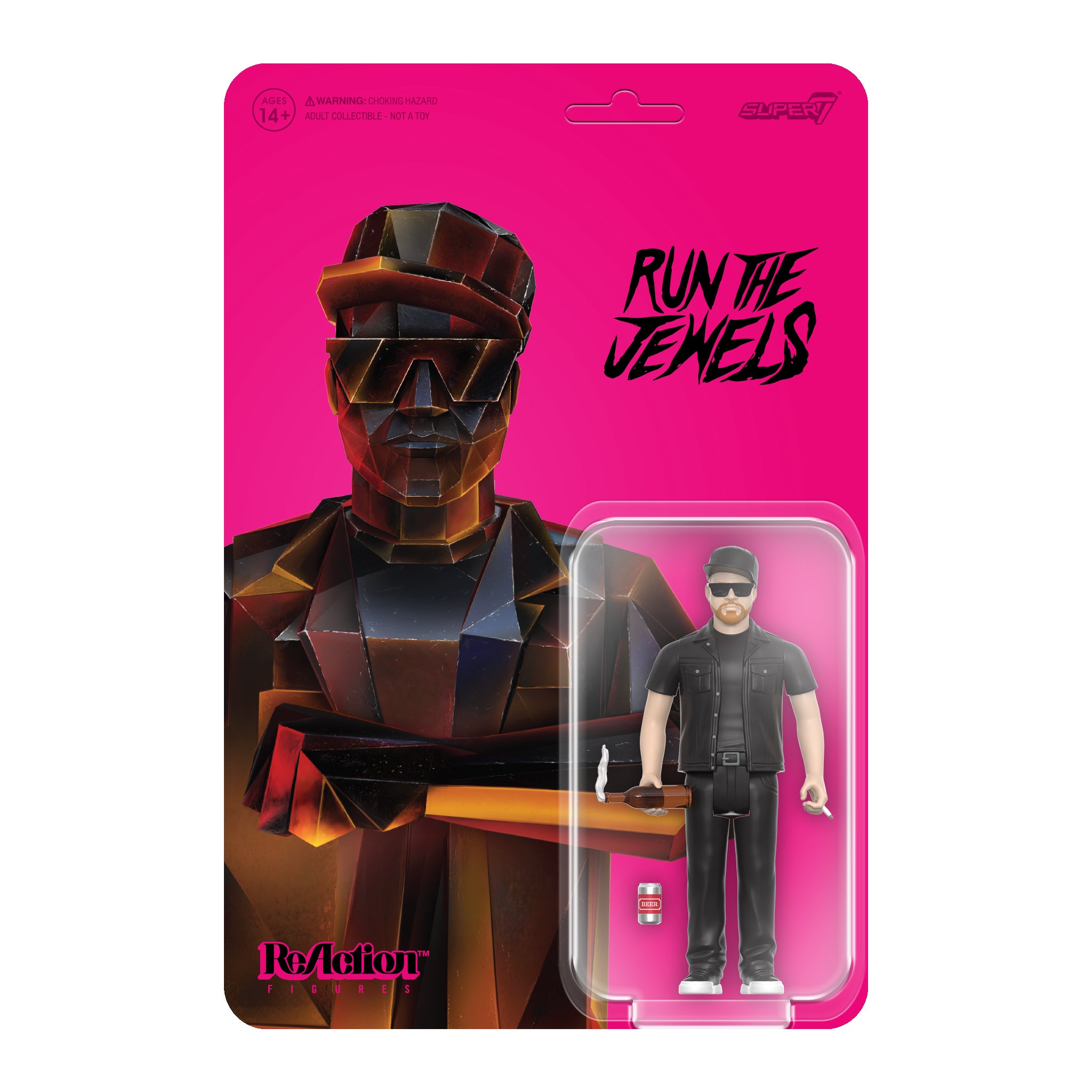 Run the Jewels ReAction Figures Wave 2 Set - Dangerous Killer Mike and El-P