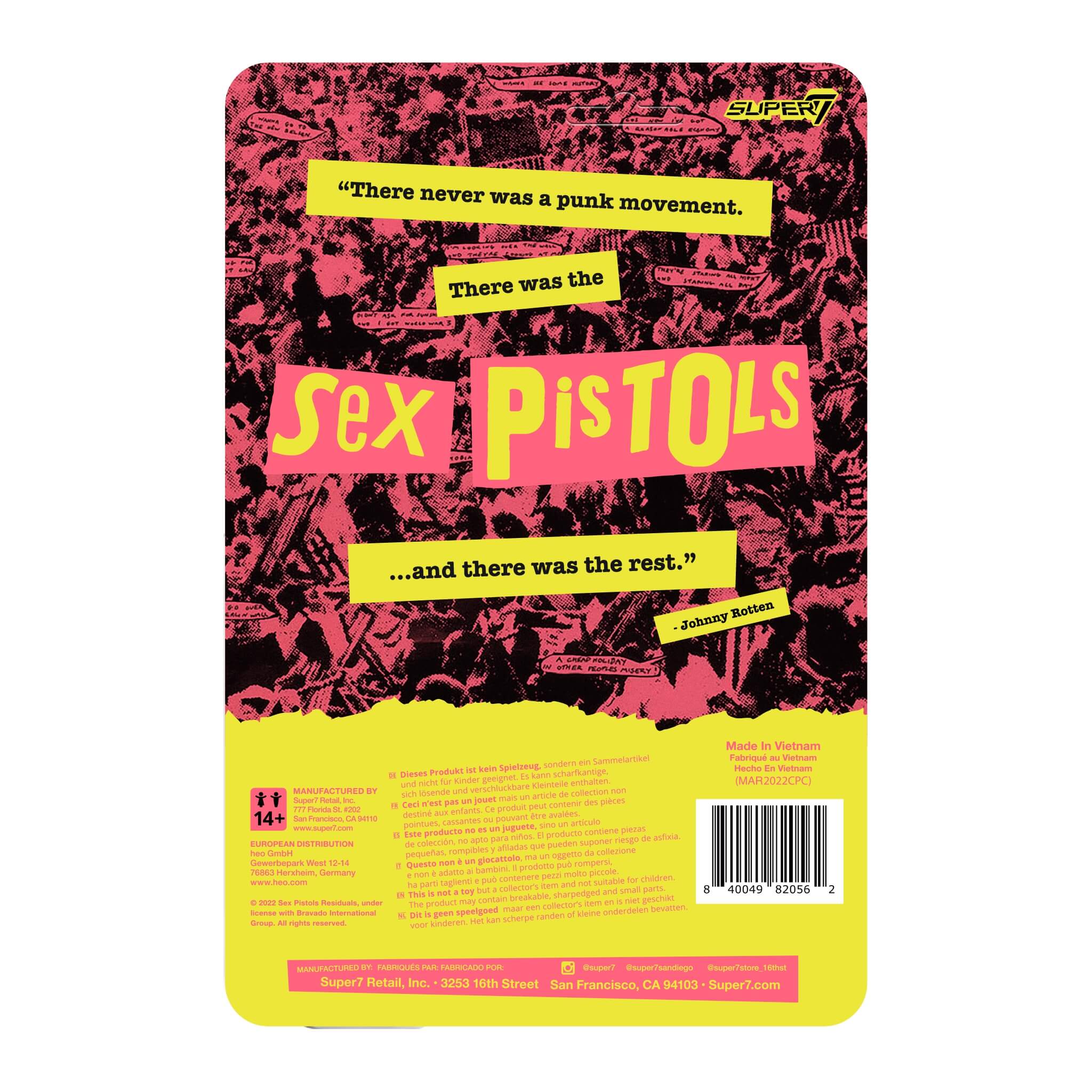 Sex Pistols ReAction Figure Wave 1 - Johnny Rotten