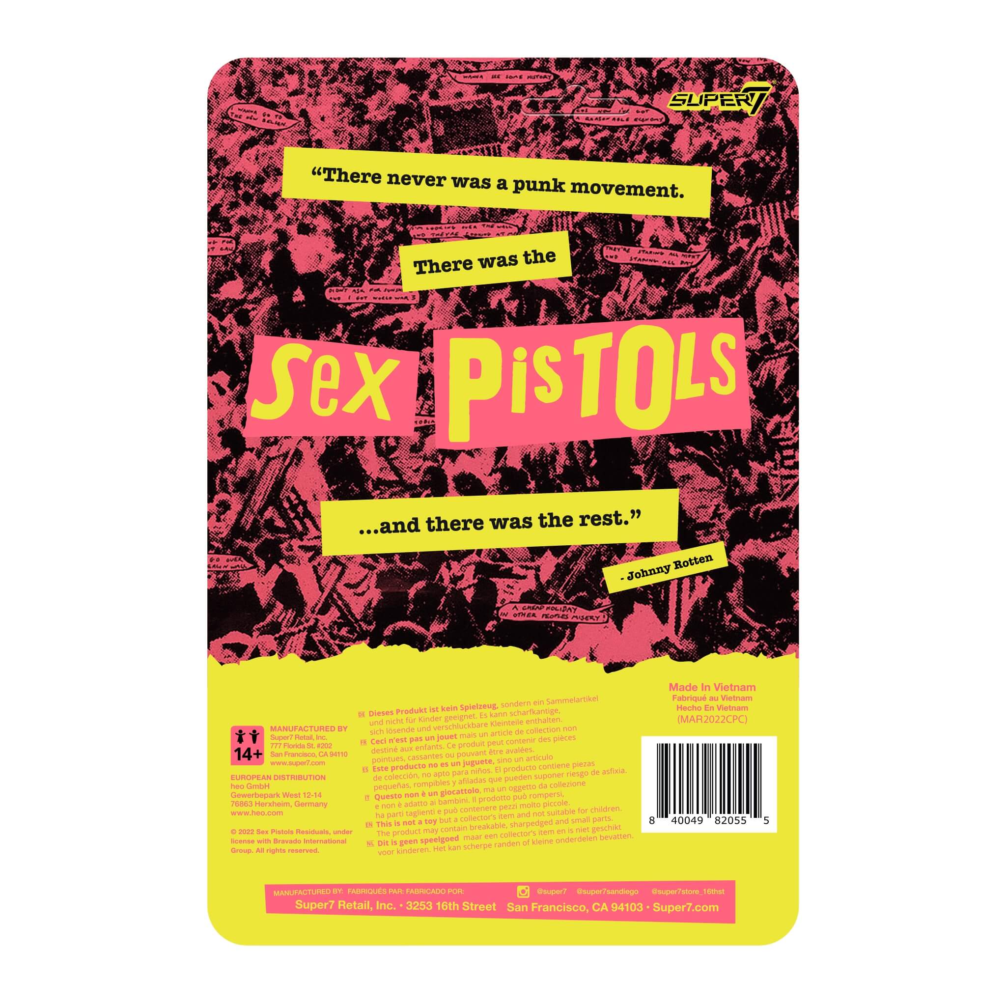 Sex Pistols ReAction Figure Wave 1 - Sid Vicious