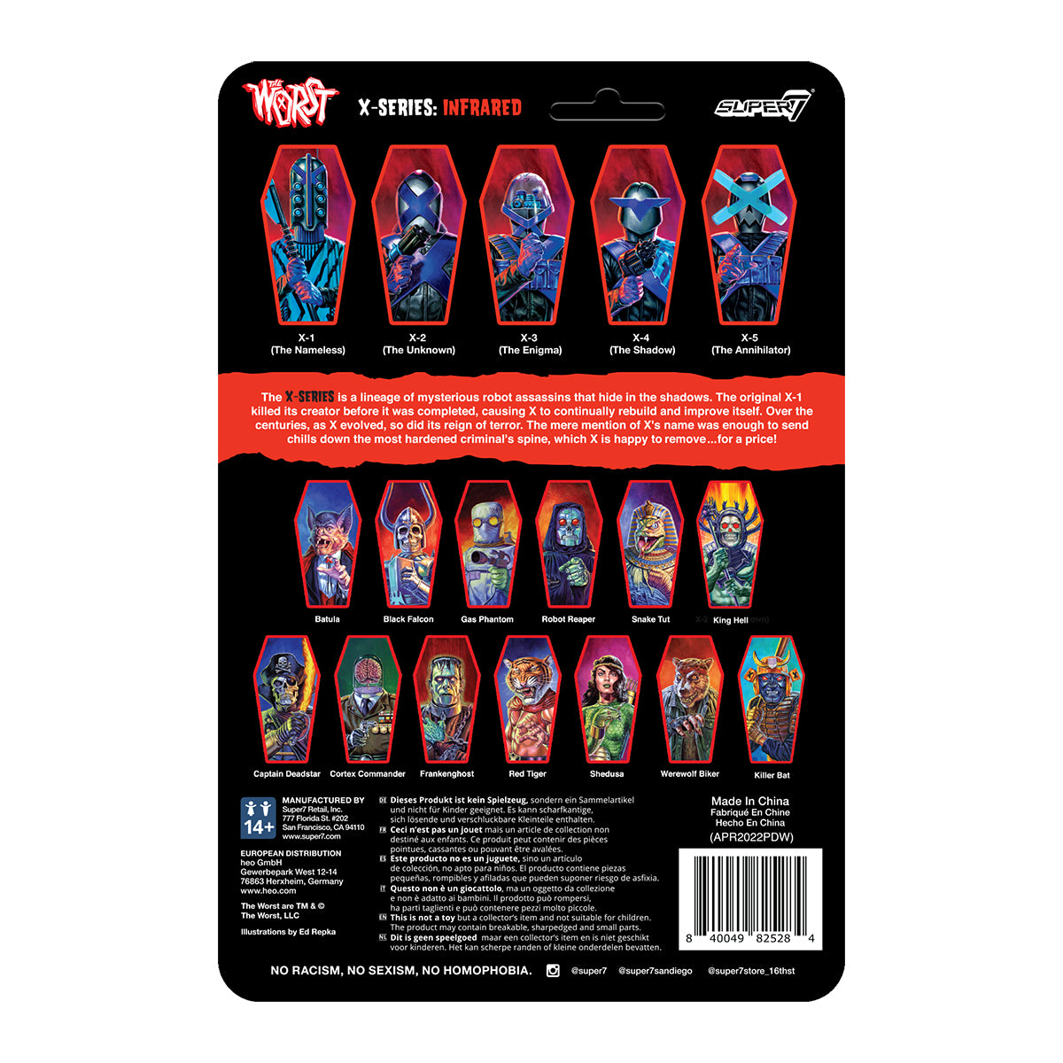 The Worst ReAction X-Series - X-4 (Infrared)