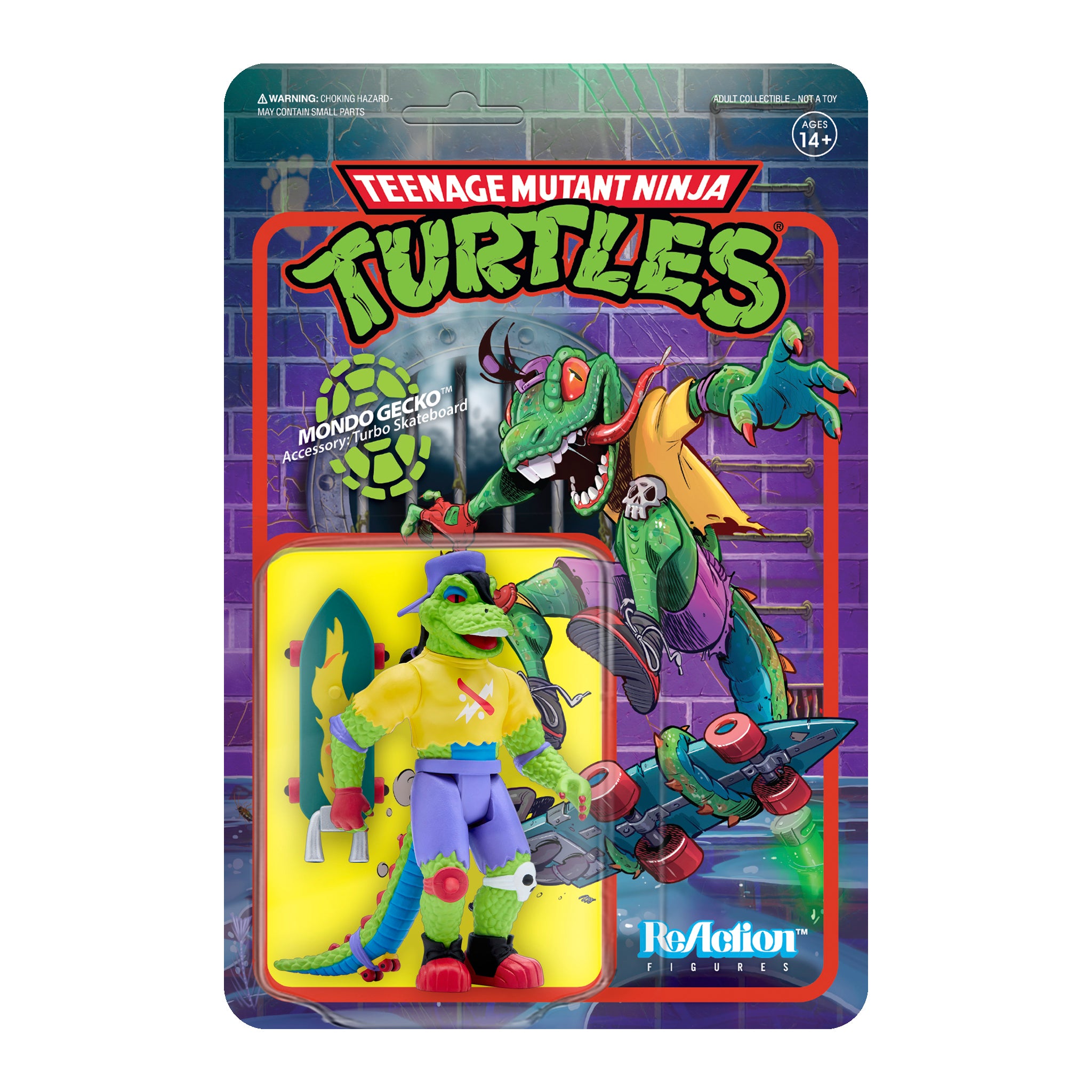 Teenage Mutant Ninja Turtles ReAction Figure Wave 4 - Mondo Gecko