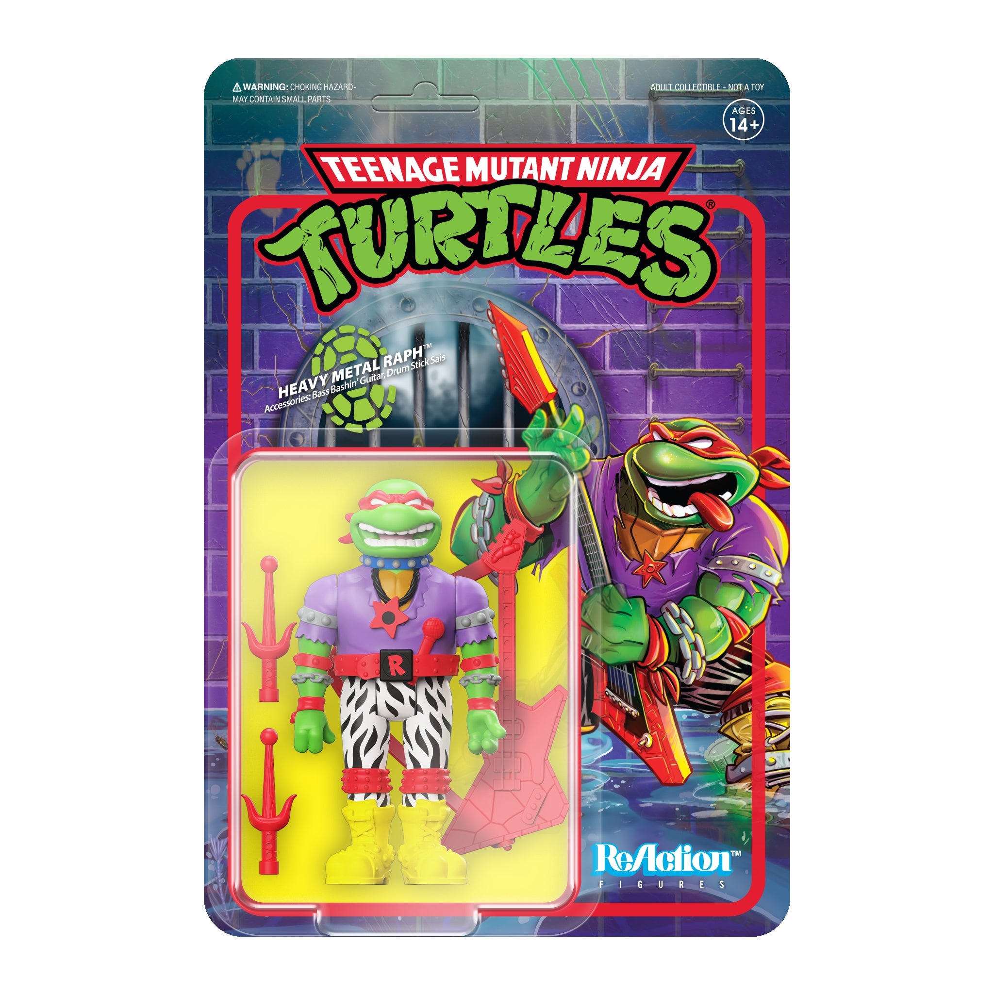 Teenage Mutant Ninja Turtles ReAction Set - Wave 6 (Set of 4)