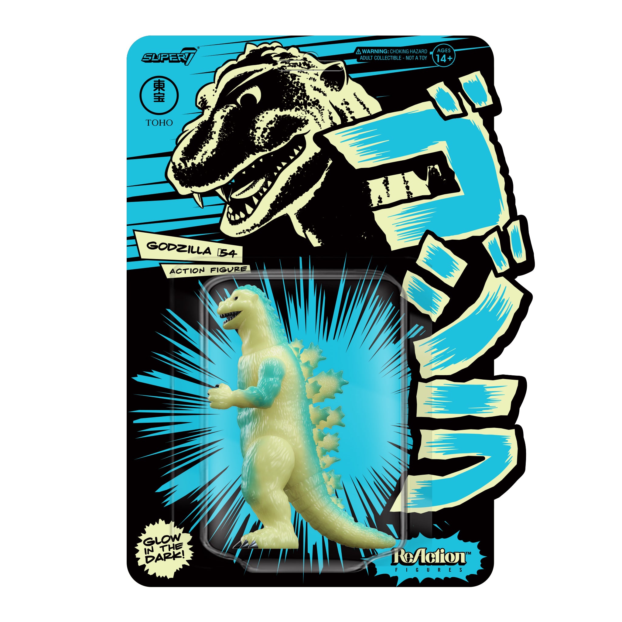 Toho ReAction Figure Wave 1 - Godzilla '54 (Glow)