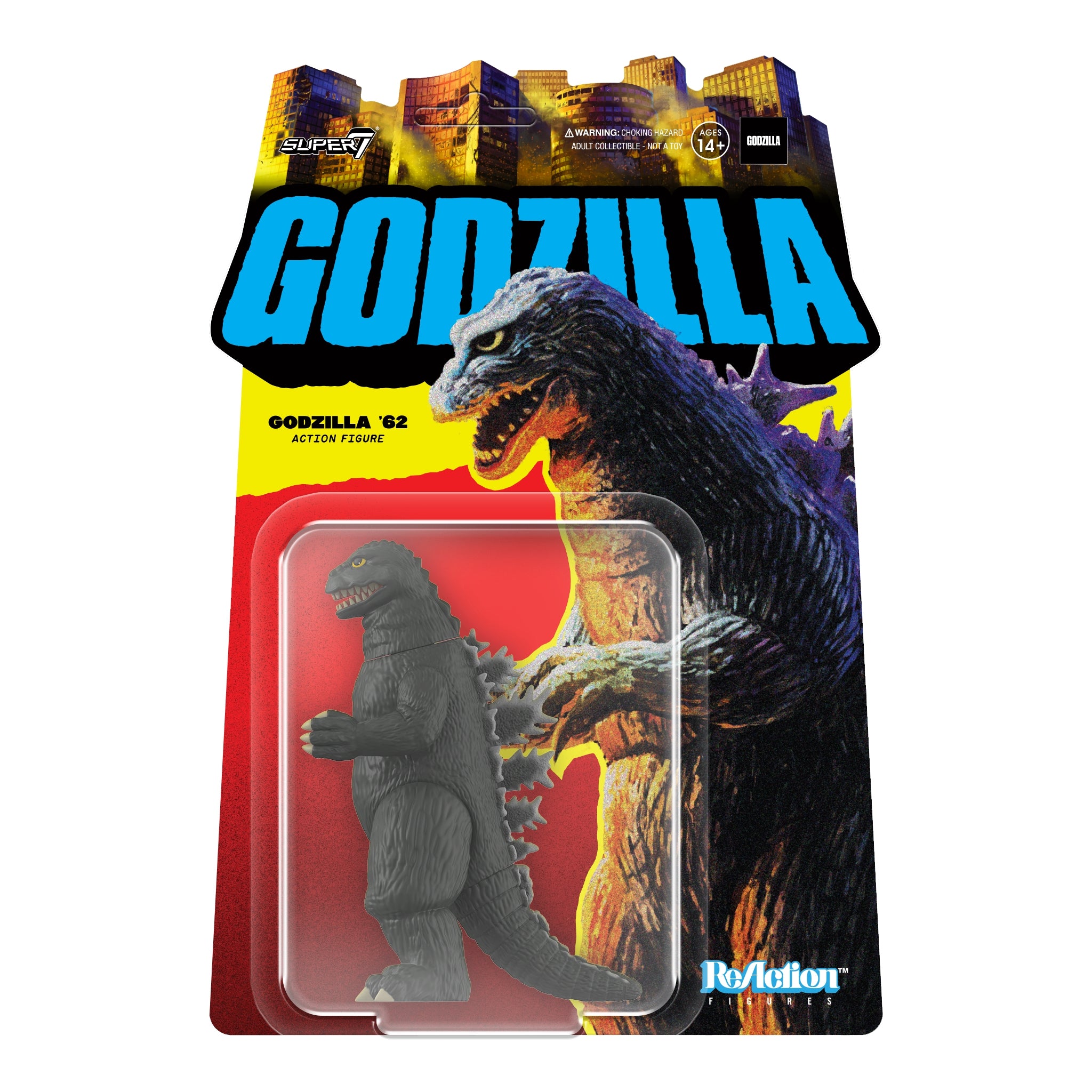 Toho ReAction Figure Wave 2 - Godzilla '62 (Three Toes)