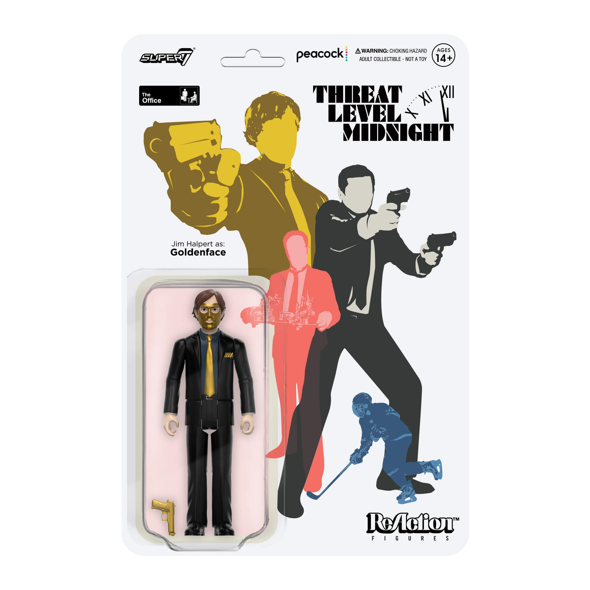 The Office ReAction Figures Wave 1 - Jim Halpert as Goldenface