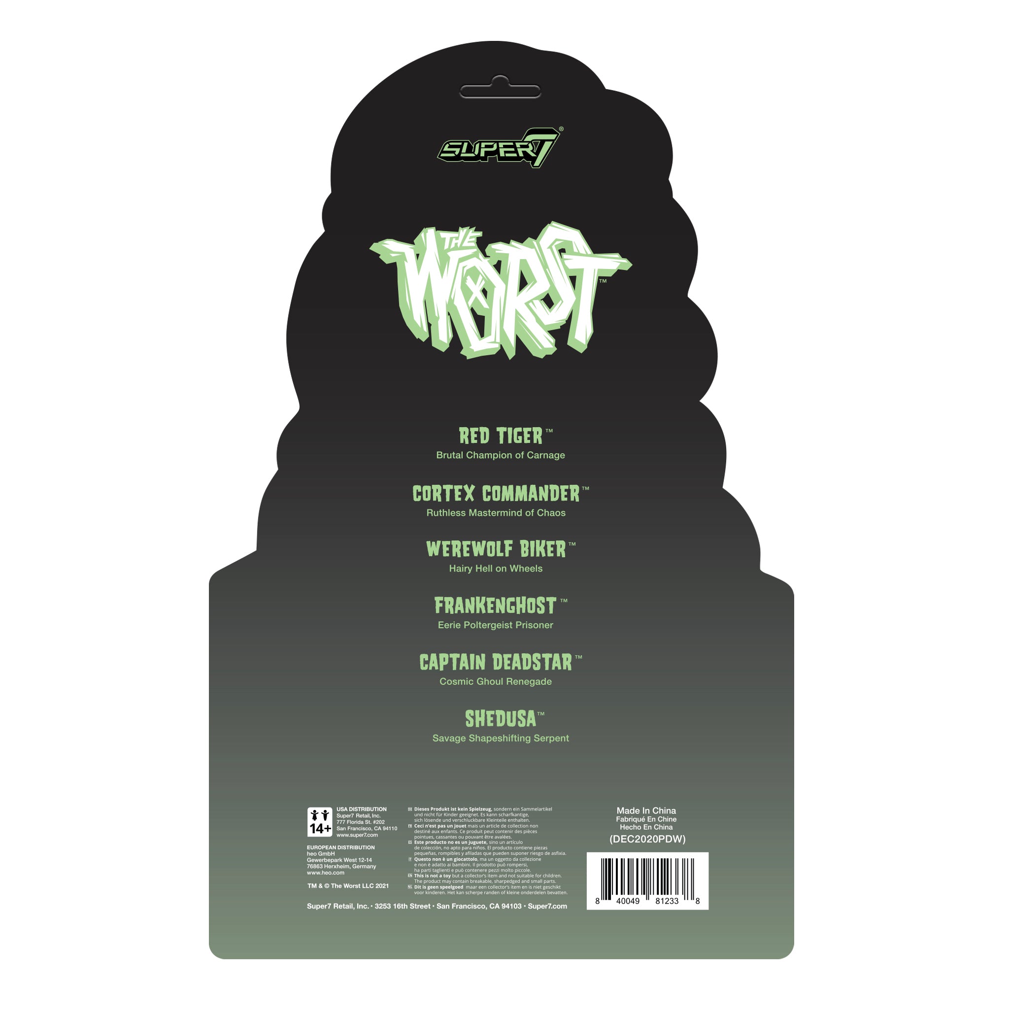 The Worst ReAction Figure - Shedusa (Monster Glow)