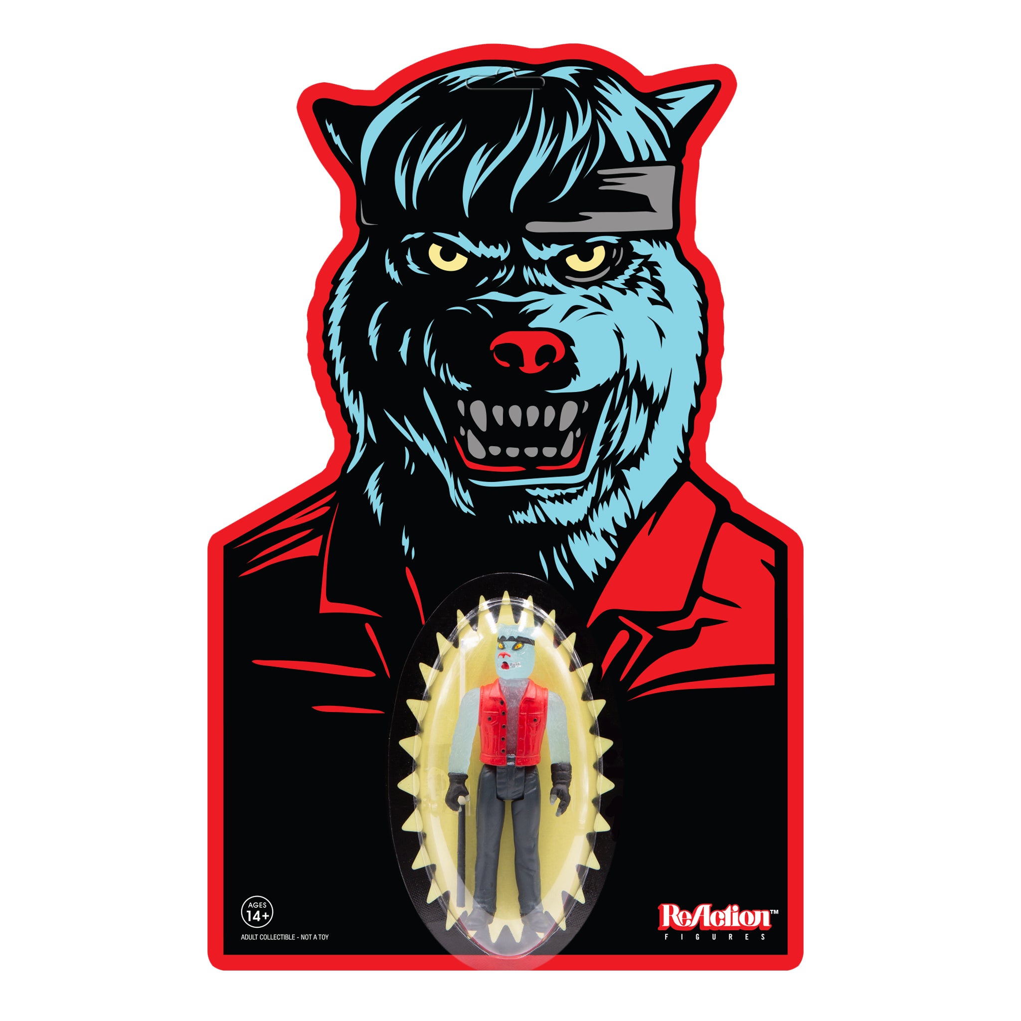 The Worst ReAction Figure - Werewolf Biker (Monster Glow)