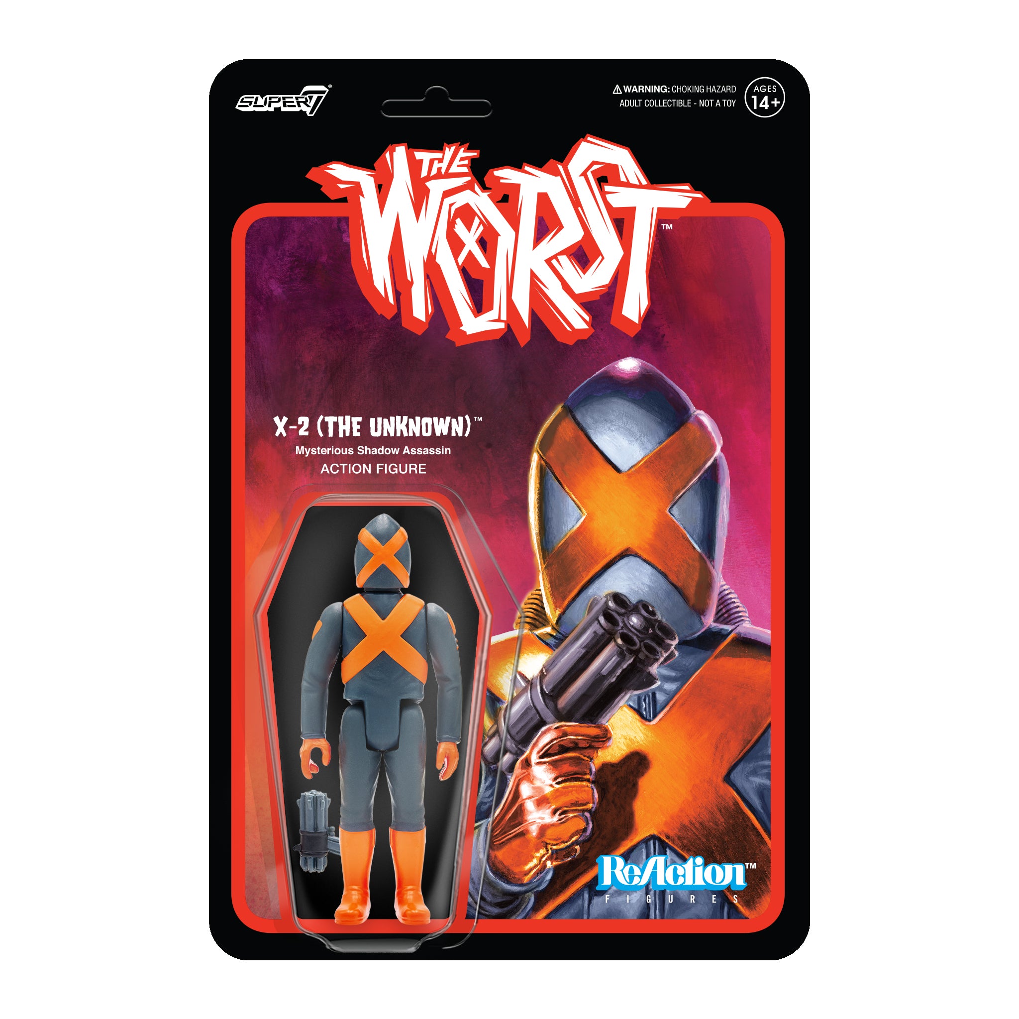 The Worst ReAction Figures Wave 3 - X-Series (Full Set)