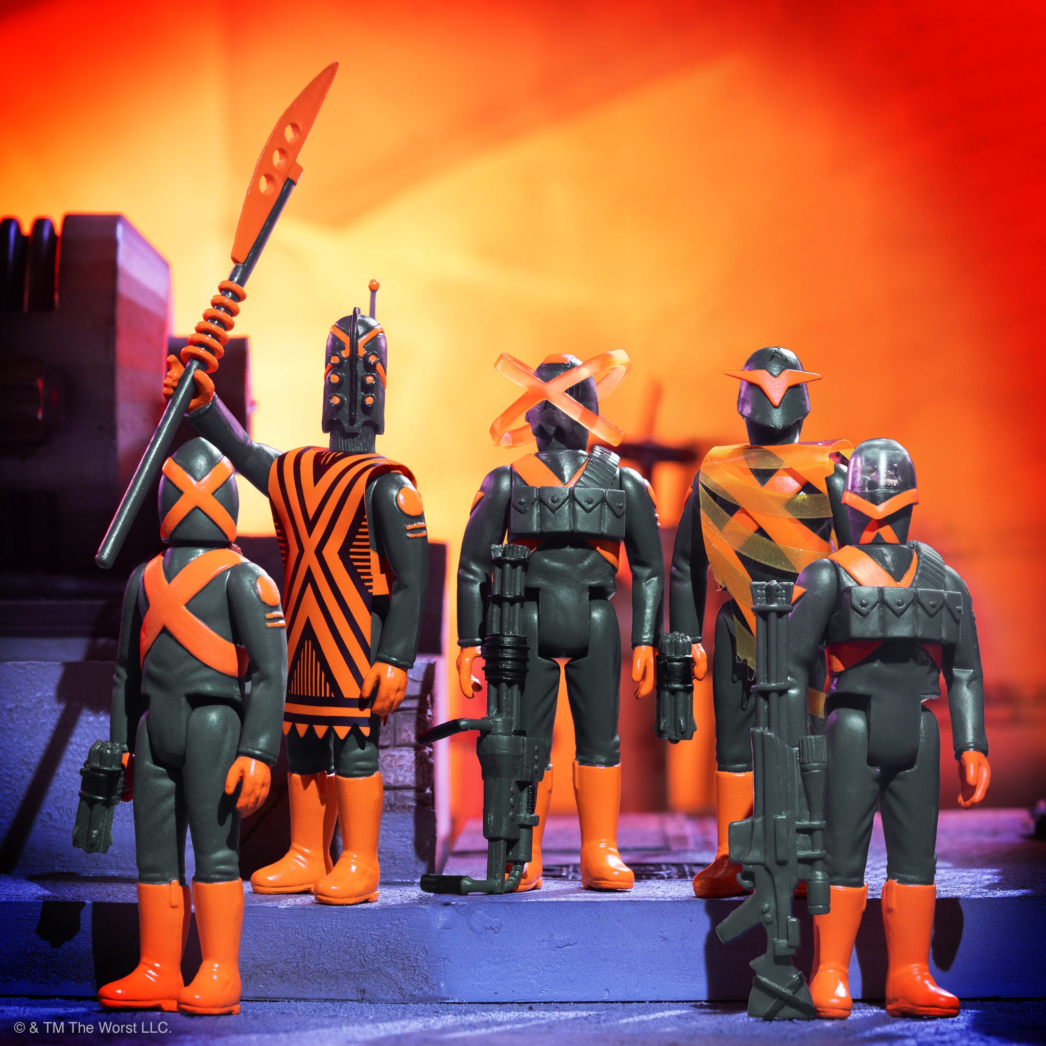 The Worst ReAction Figures Wave 3 - X-Series (Full Set)