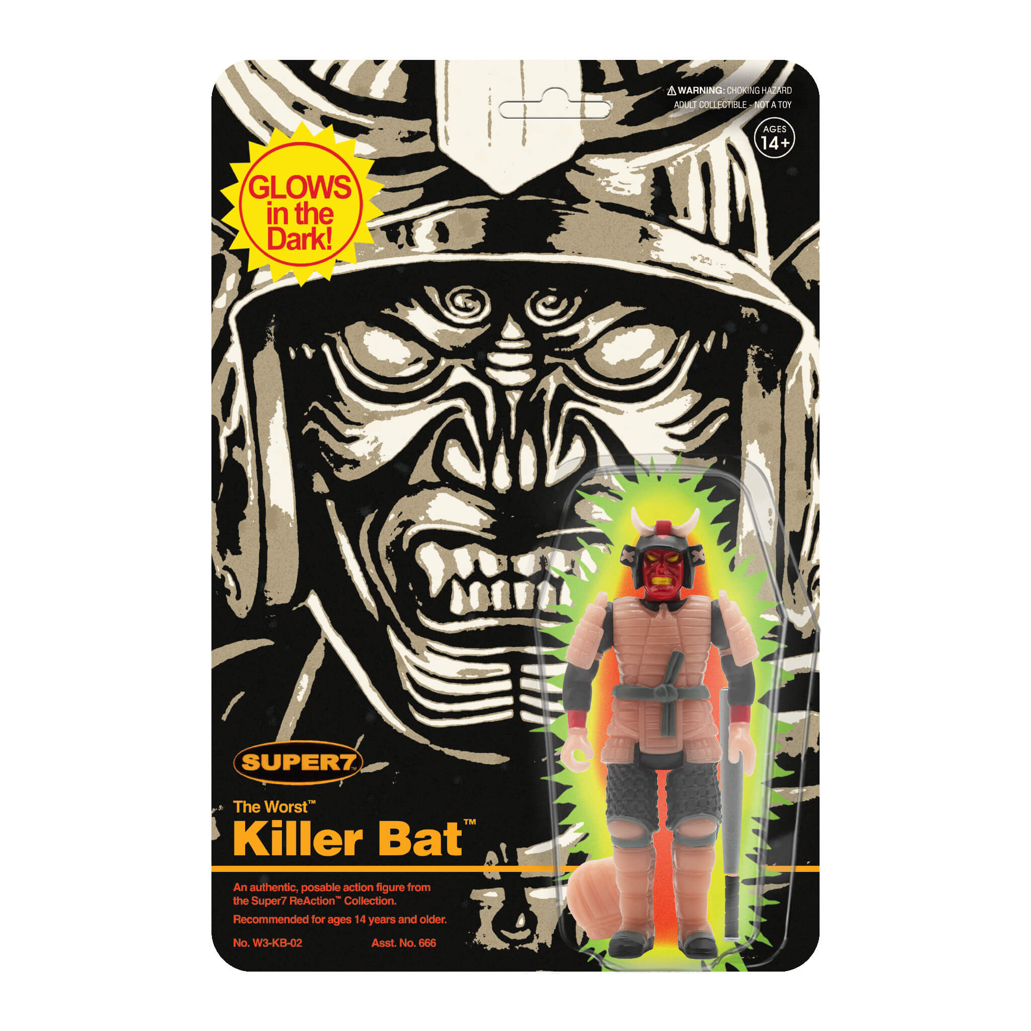 The Worst ReAction Figures Wave 3C - Killer Bat (REMCO Glow) SDCC 22