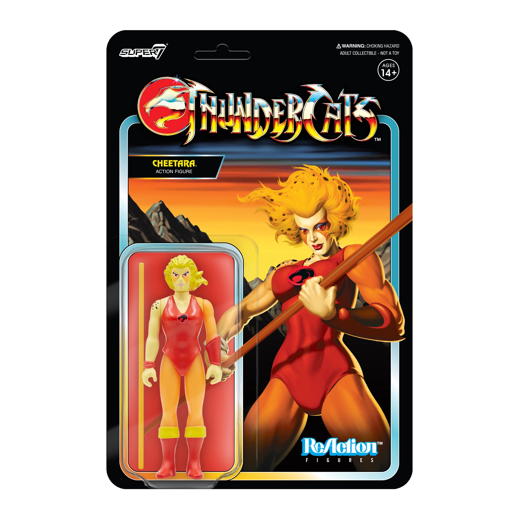 ThunderCats ReAction Figure - Cheetara (Toy Variant)