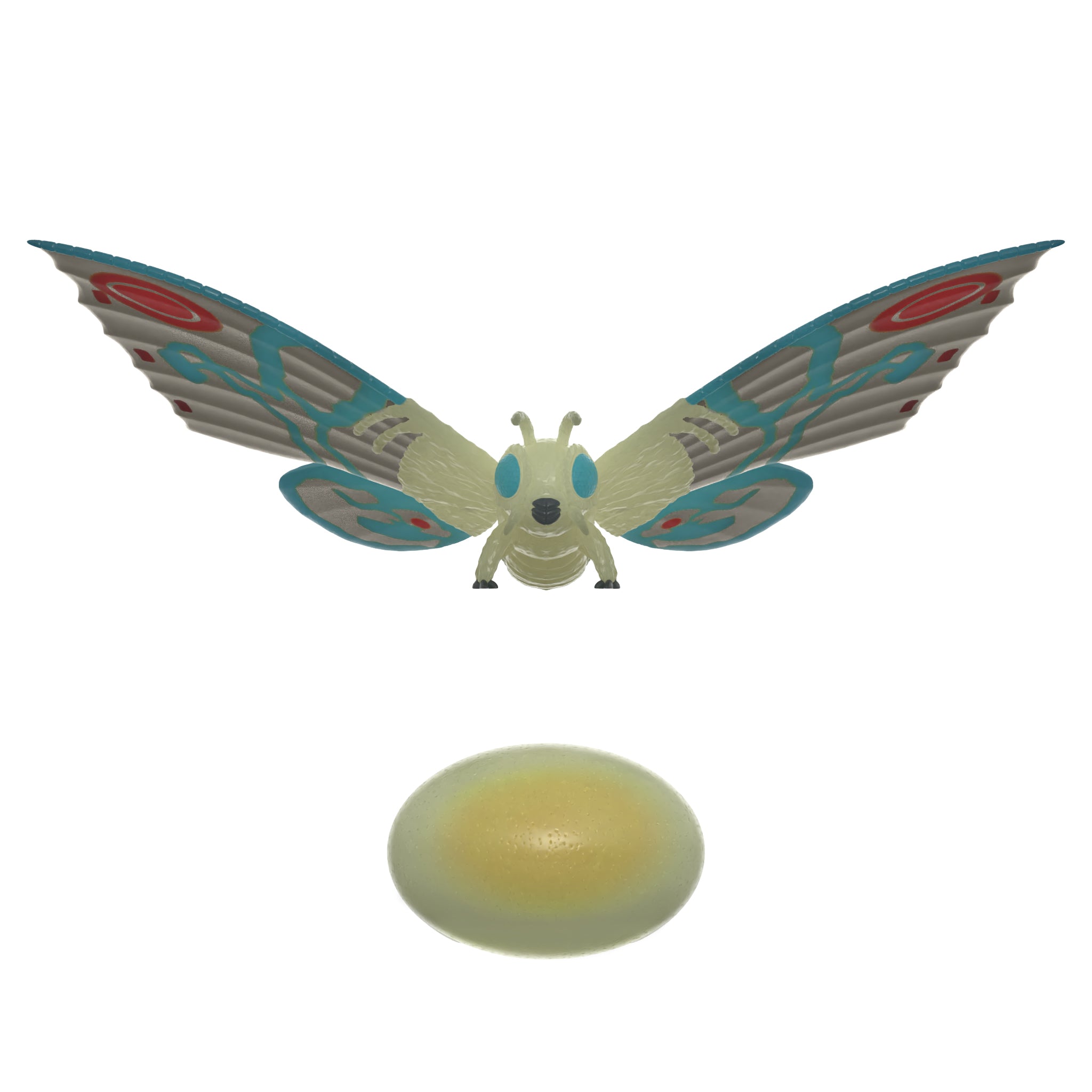 Toho ReAction Figure Wave 1 - Shogun Mothra (Glow)