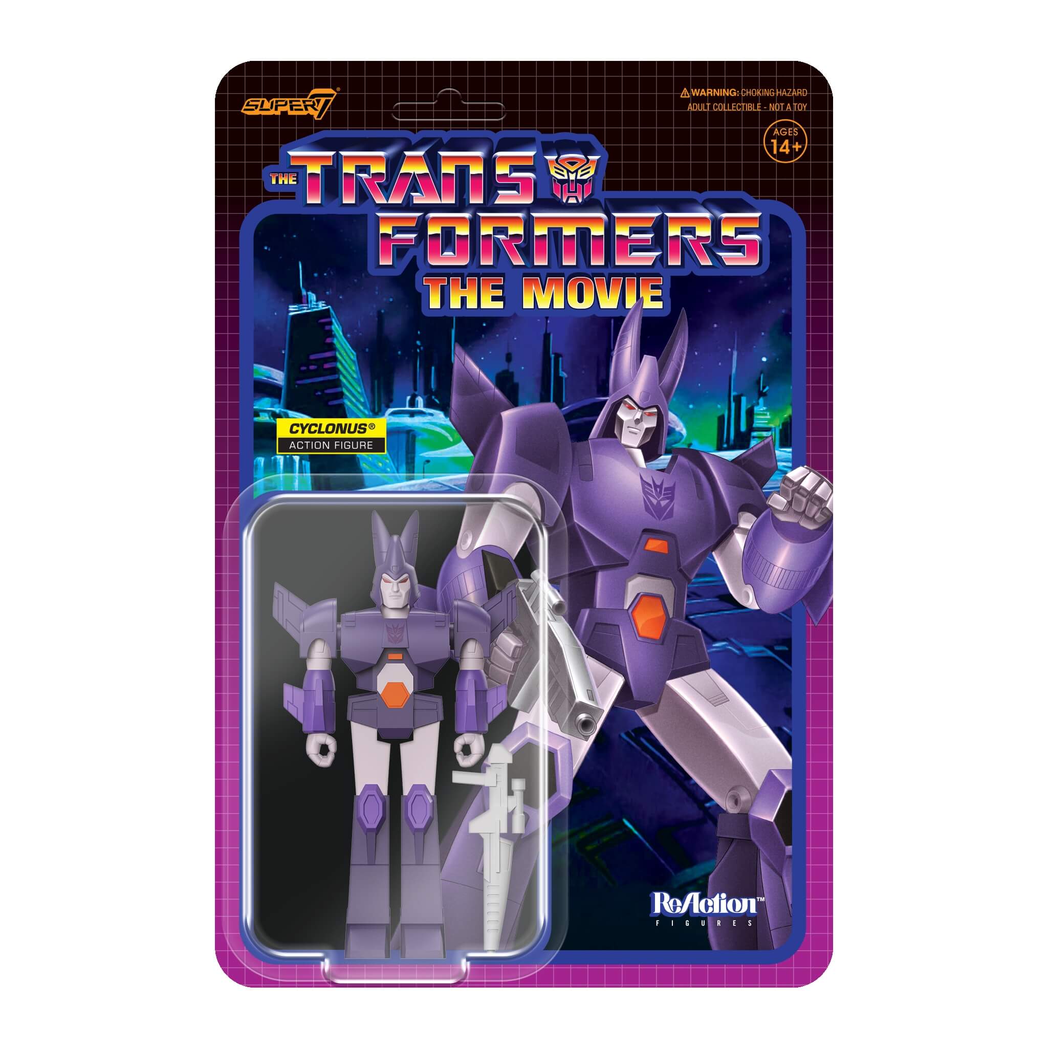 Transformers ReAction Figures Wave 6 - Cyclonus (G1)