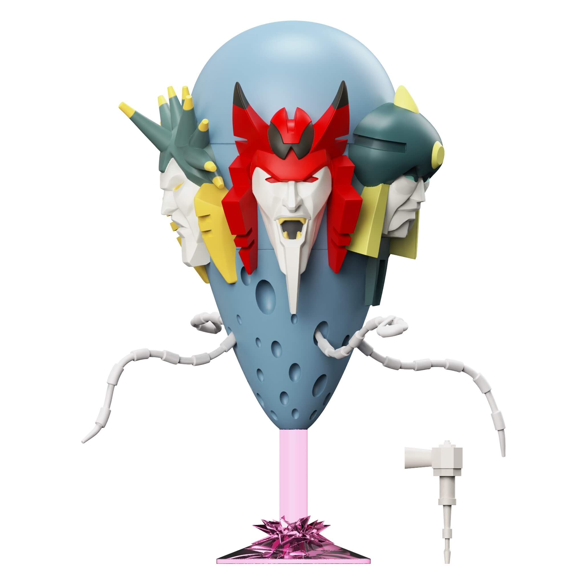 Transformers ReAction Figures Wave 6 - Quintesson (G1)