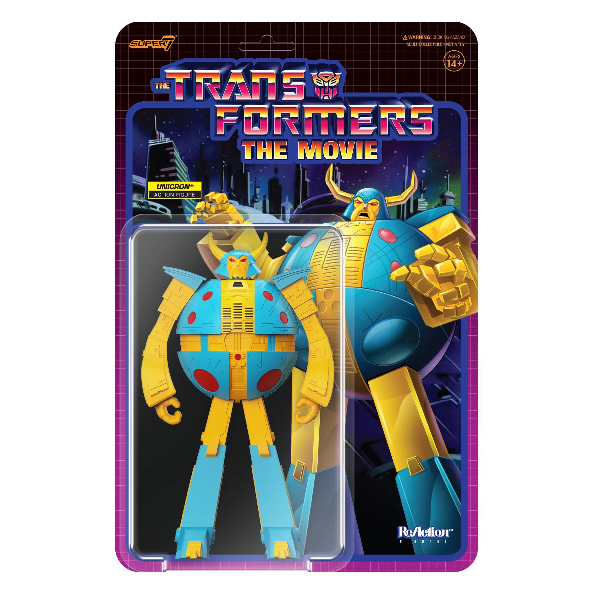 Transformers ReAction Figures Wave 6 - Unicron (Original Toy Prototype)