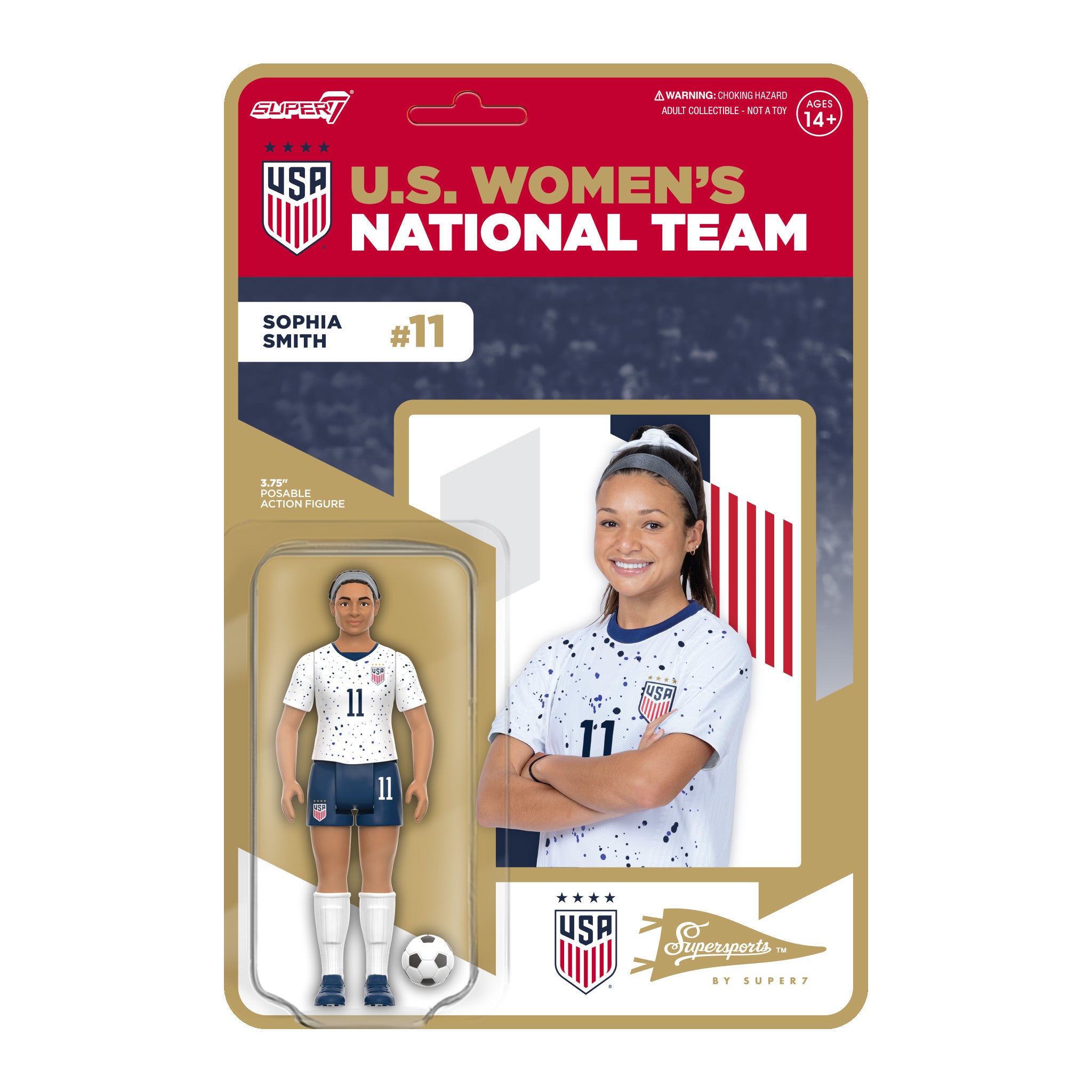 USWNT Soccer ReAction Wave 2 - Sophia Smith (Alternate Kit)
